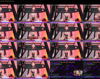 annajelly — 16 minute Chaturbate couple cam show recording, 1080p, Jun 9, 2020