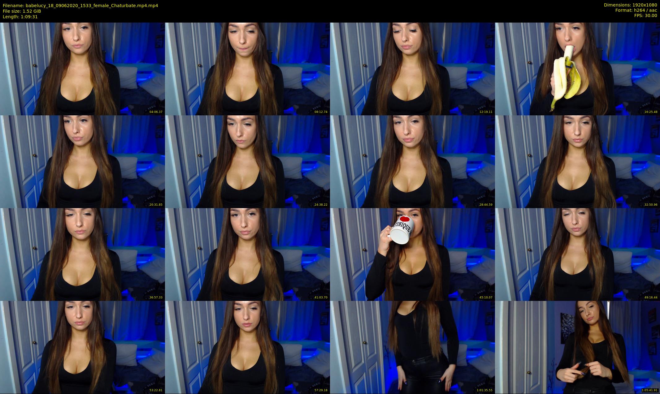 babelucy_18 — 70 minute Chaturbate female cam show recording, 1080p, Jun 9, 2020