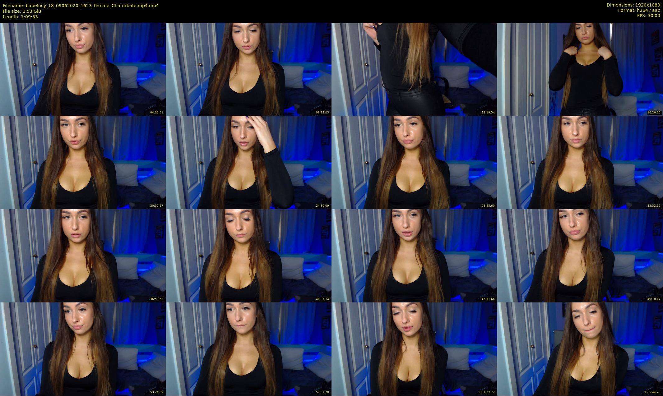 babelucy_18 — 70 minute Chaturbate female cam show recording, 1080p, Jun 9, 2020
