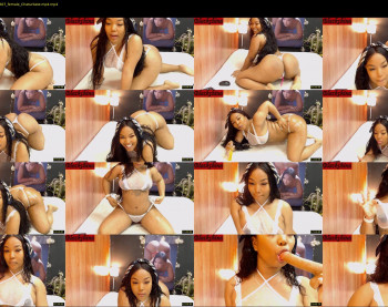 blackchiina — 27 minute Chaturbate female cam show recording, 720p, Jun 9, 2020