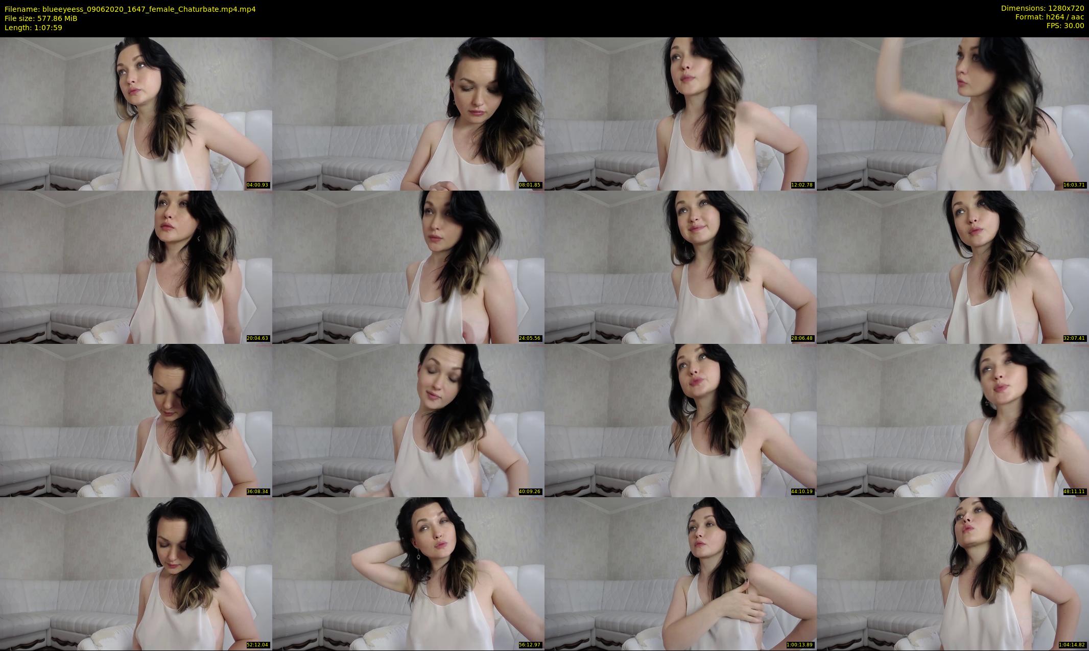blueeyeess — 68 minute Chaturbate female cam show recording, 720p, Jun 9, 2020