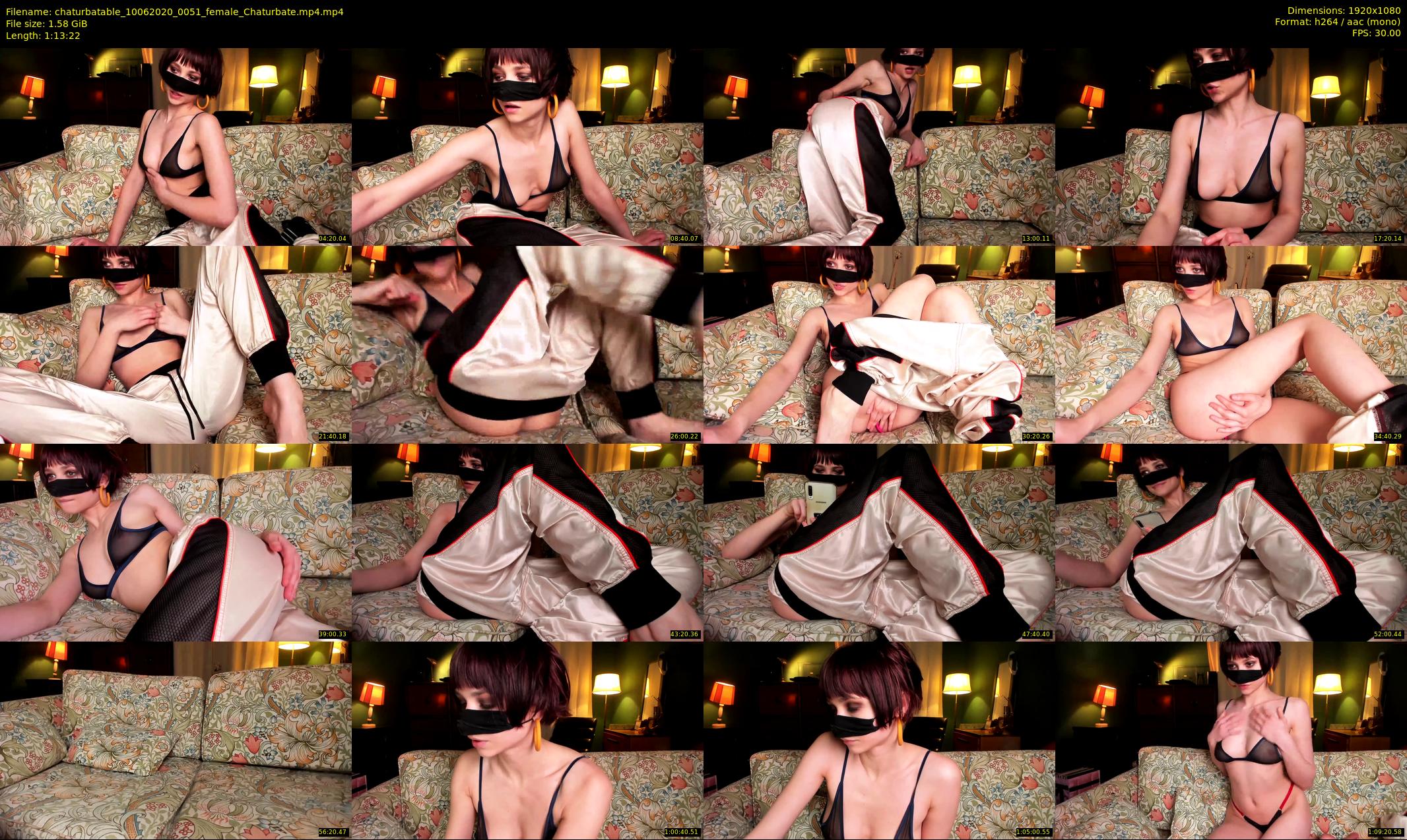 chaturbatable — 74 minute Chaturbate couple cam show recording, 1080p, Jun 10, 2020