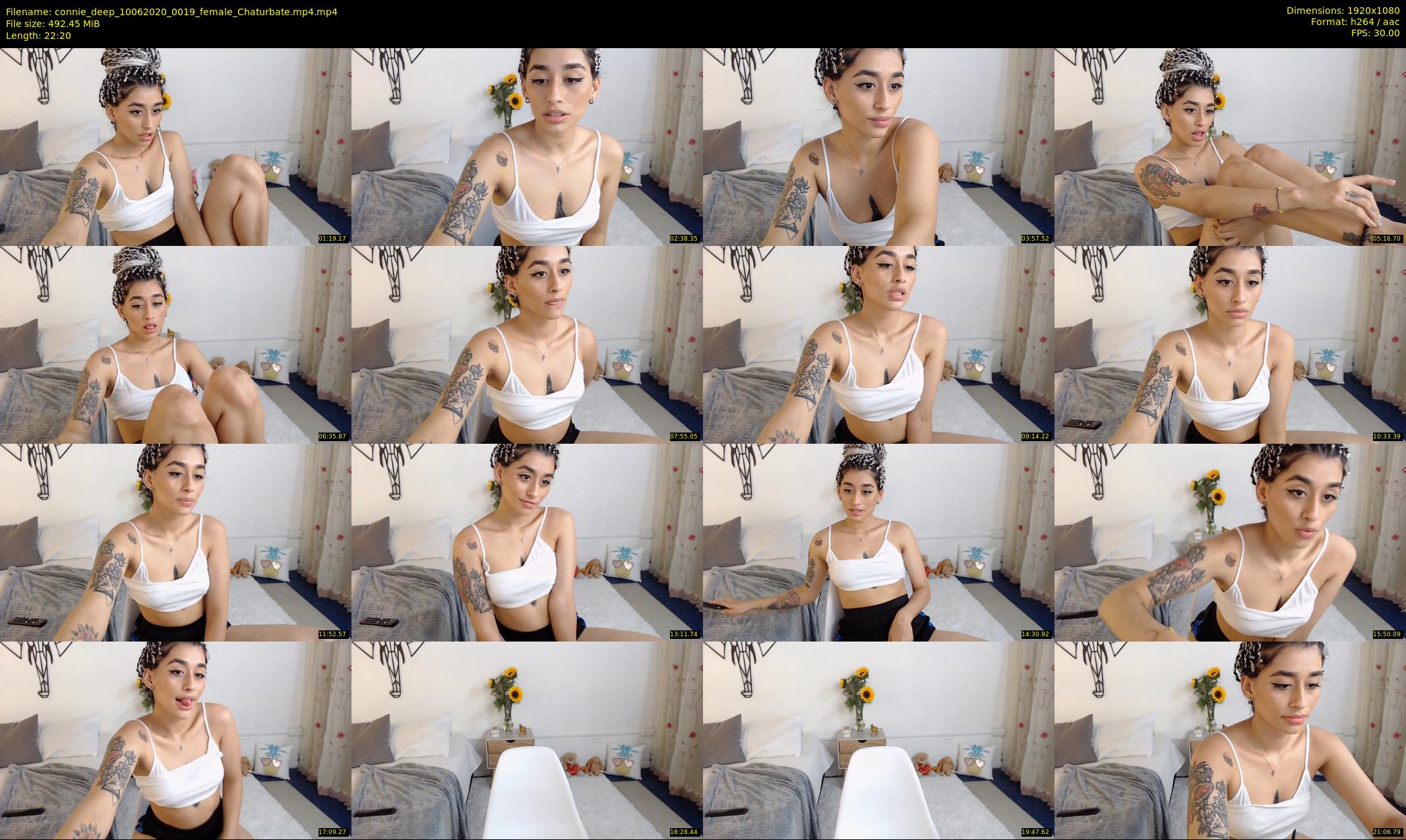connie_deep — 23 minute Chaturbate female cam show recording, 1080p, Jun 10, 2020