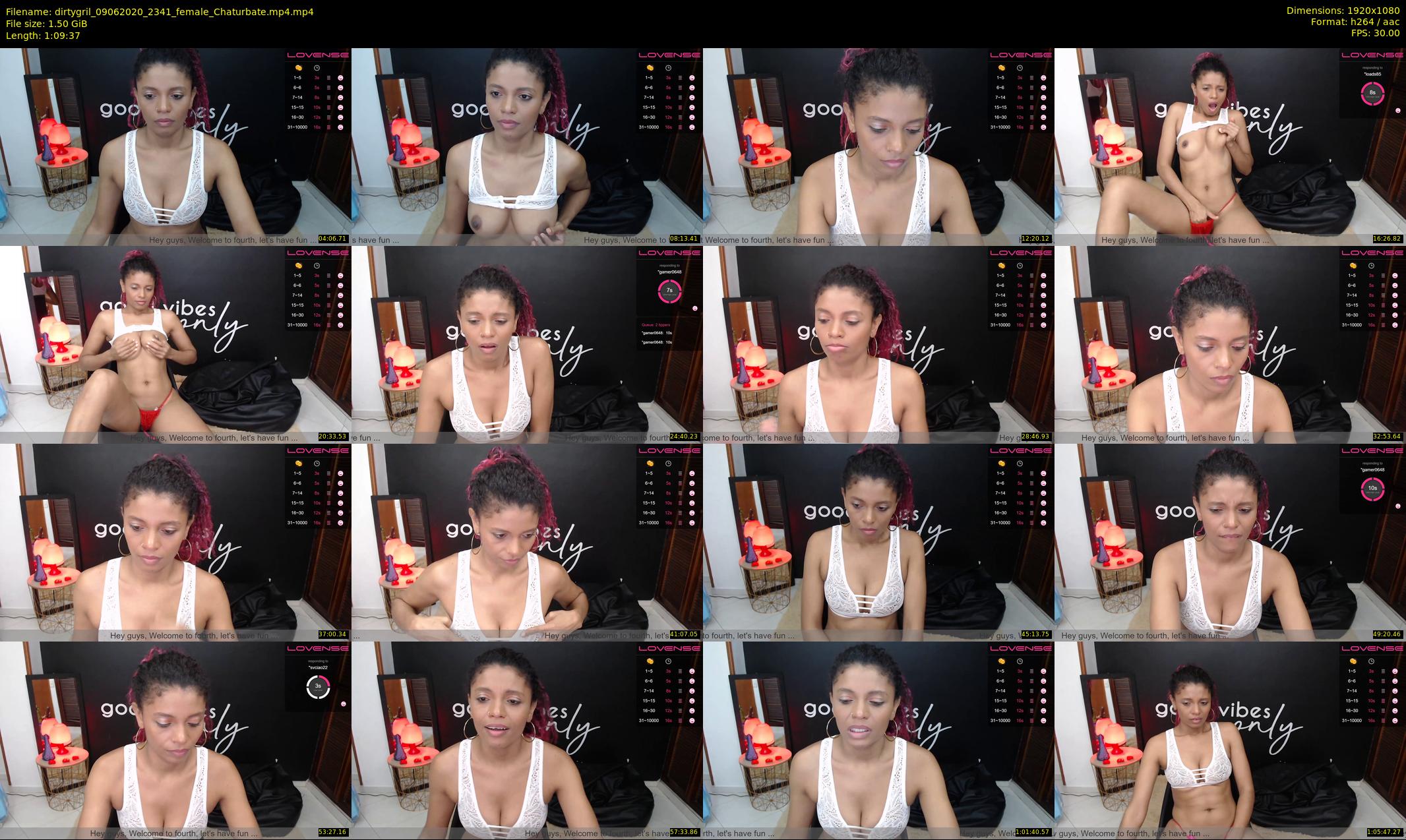 dirtygril — 70 minute Chaturbate female cam show recording, 1080p, Jun 9, 2020