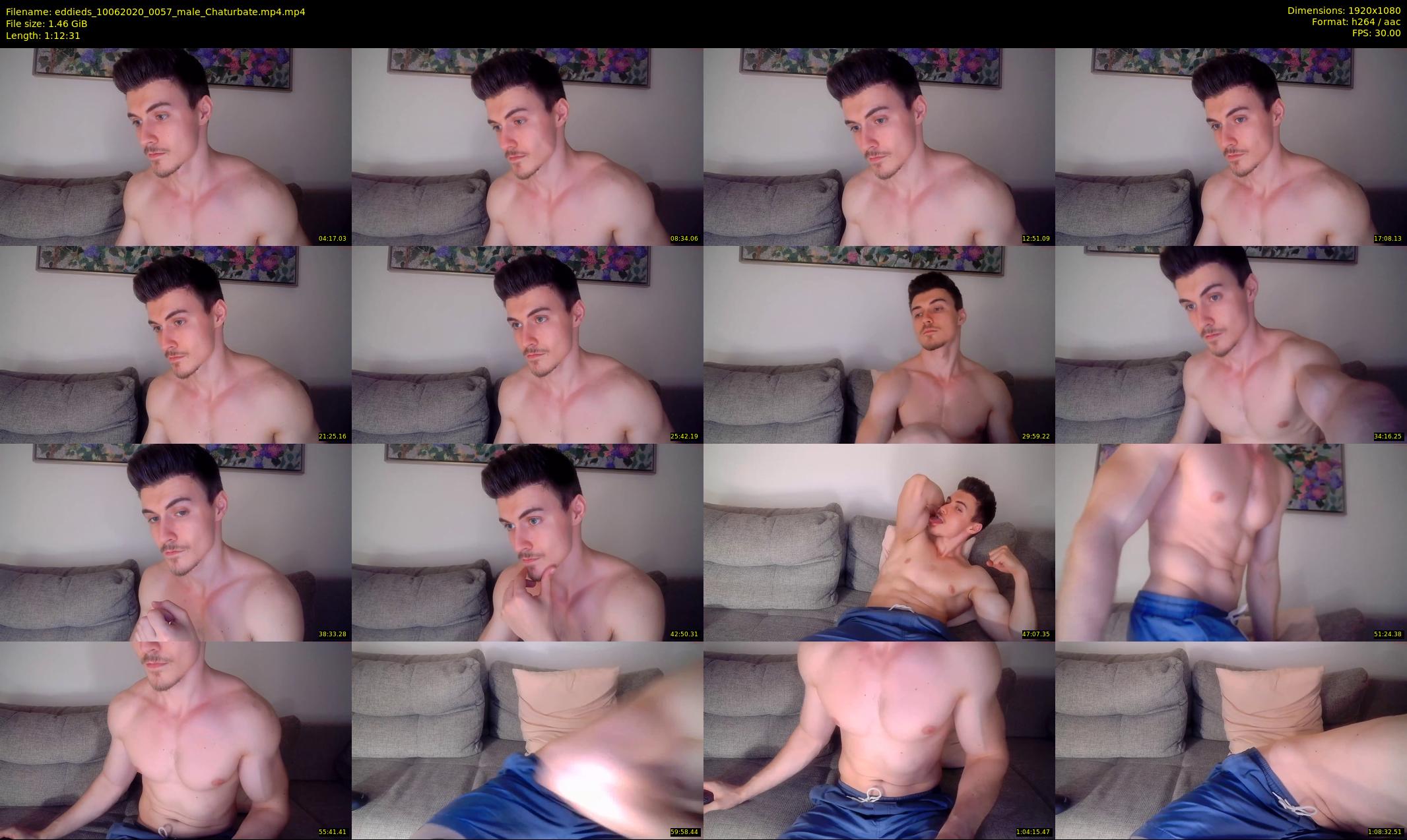 eddieds — 73 minute Chaturbate male cam show recording, 1080p, Jun 10, 2020