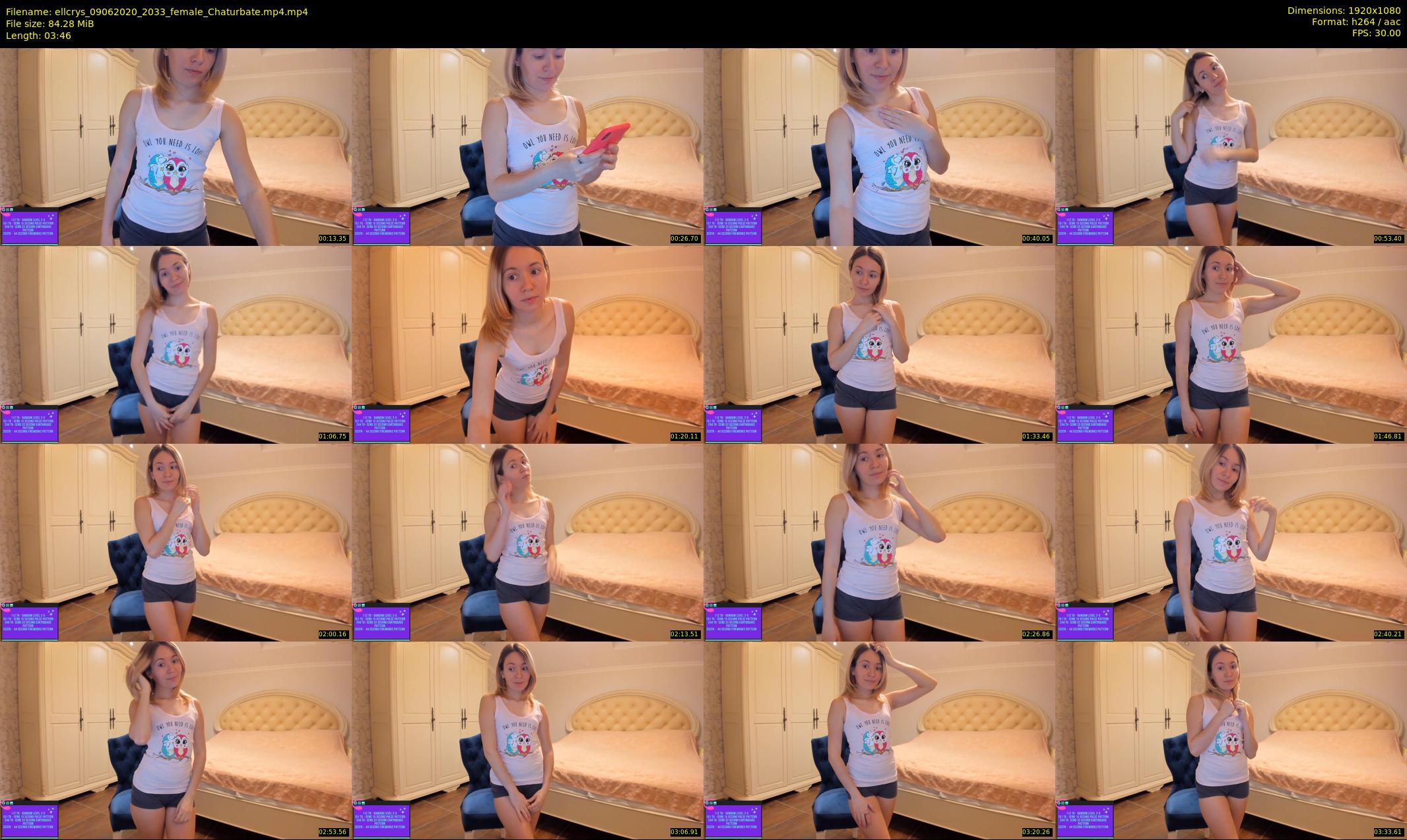 ellcrys — 4 minute Chaturbate couple cam show recording, 1080p, Jun 9, 2020
