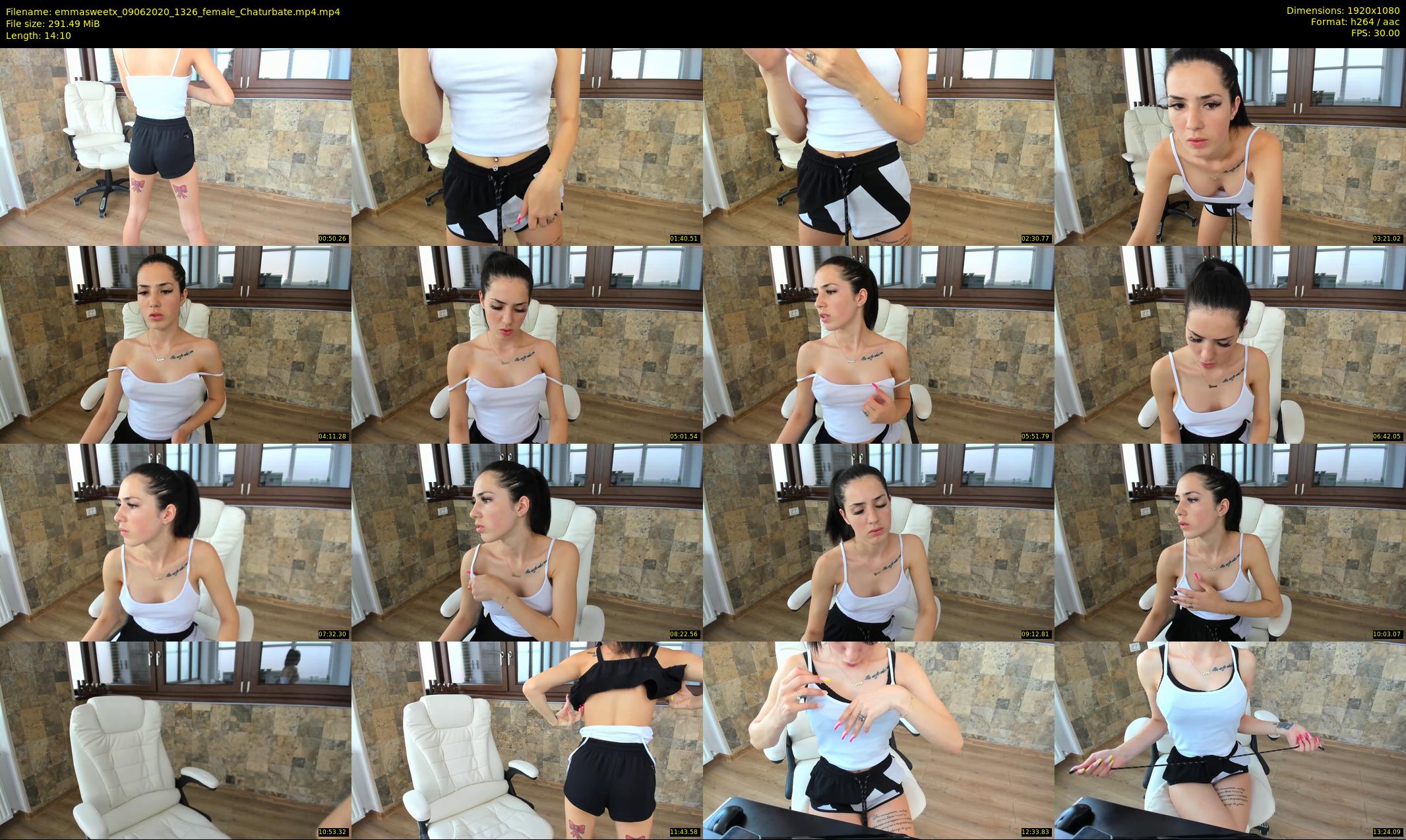 emmasweetx — 15 minute Chaturbate couple cam show recording, 1080p, Jun 9, 2020