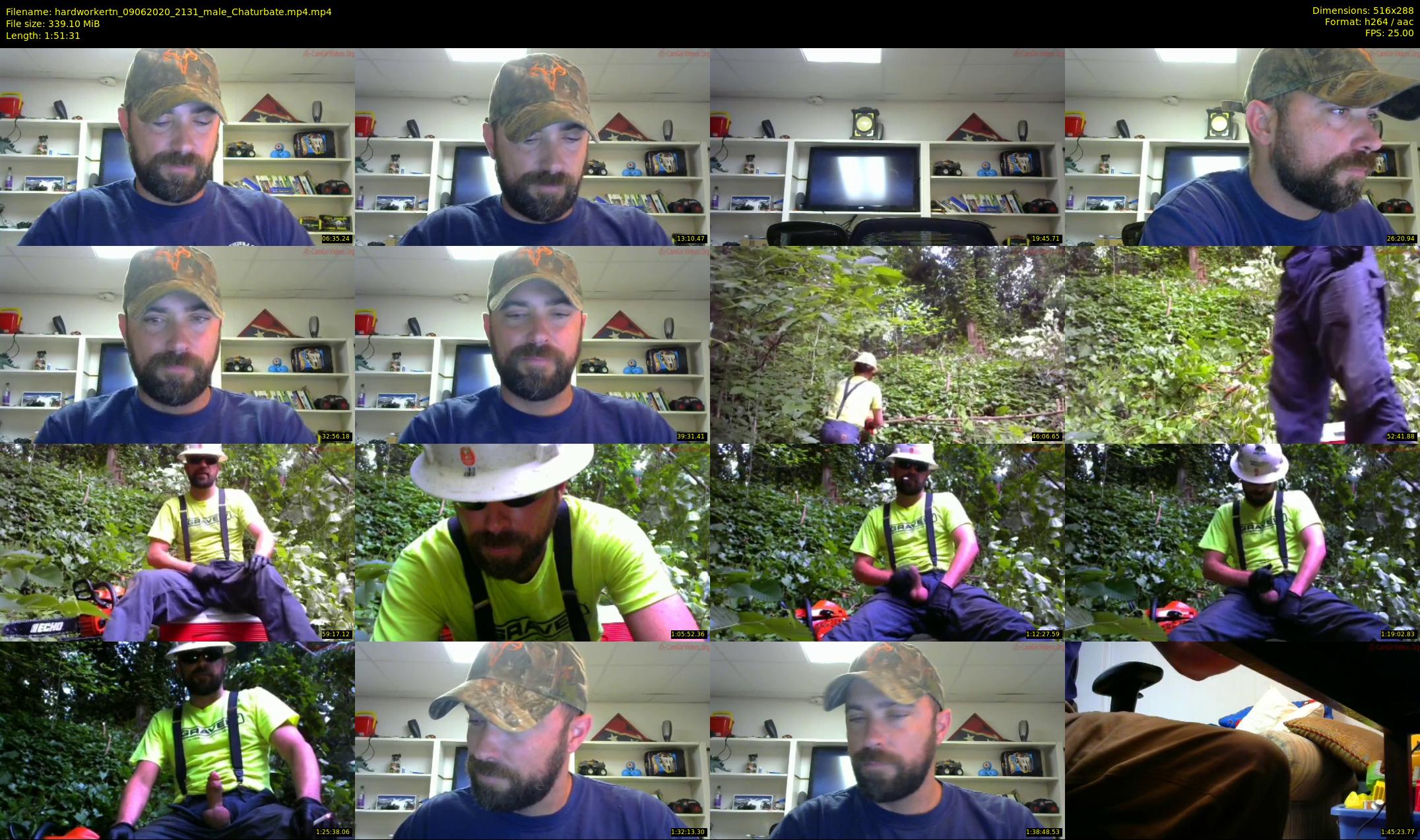 hardworkertn — 112 minute Chaturbate male cam show recording, SD, Jun 9, 2020
