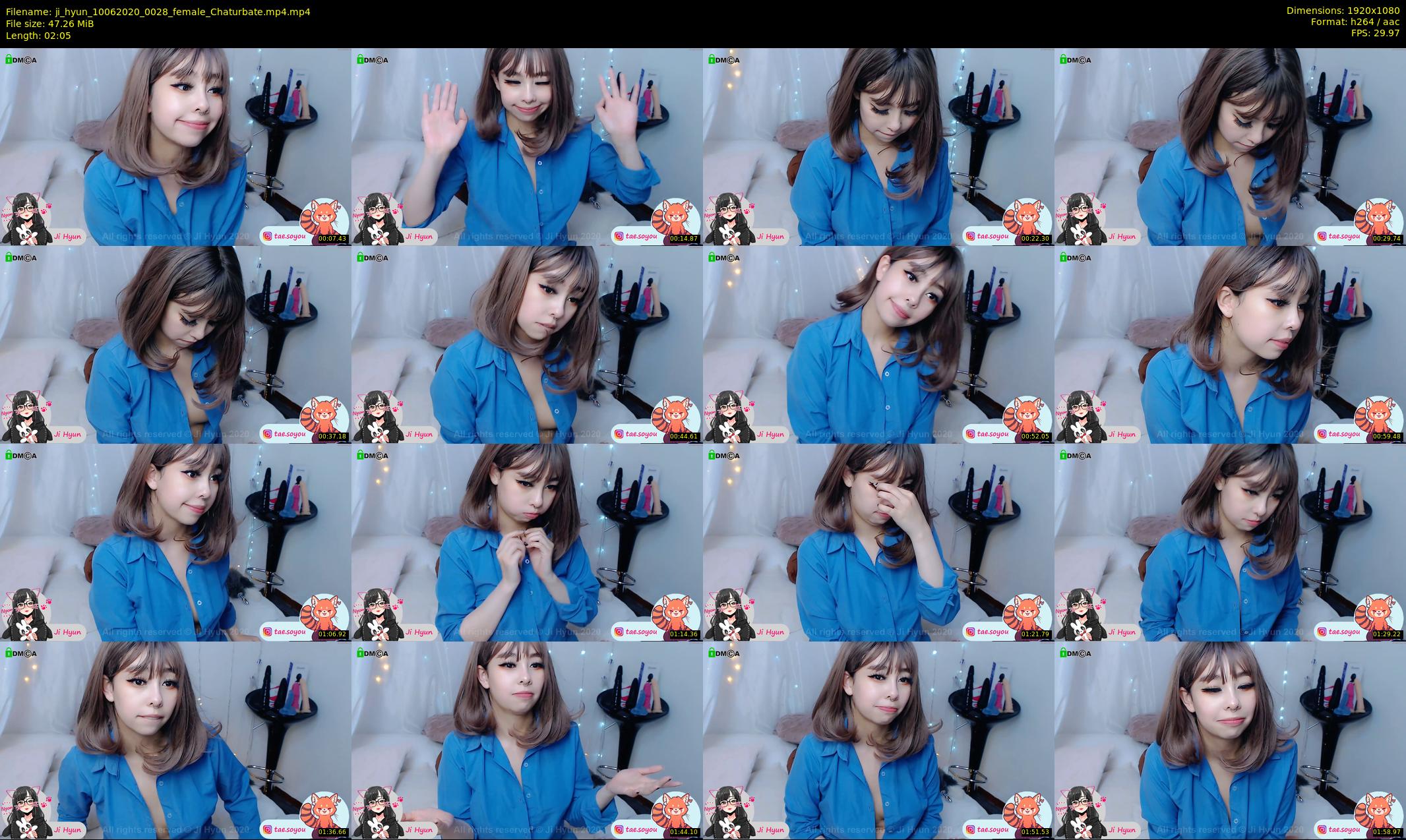 ji_hyun — 3 minute Chaturbate female cam show recording, 1080p, Jun 10, 2020