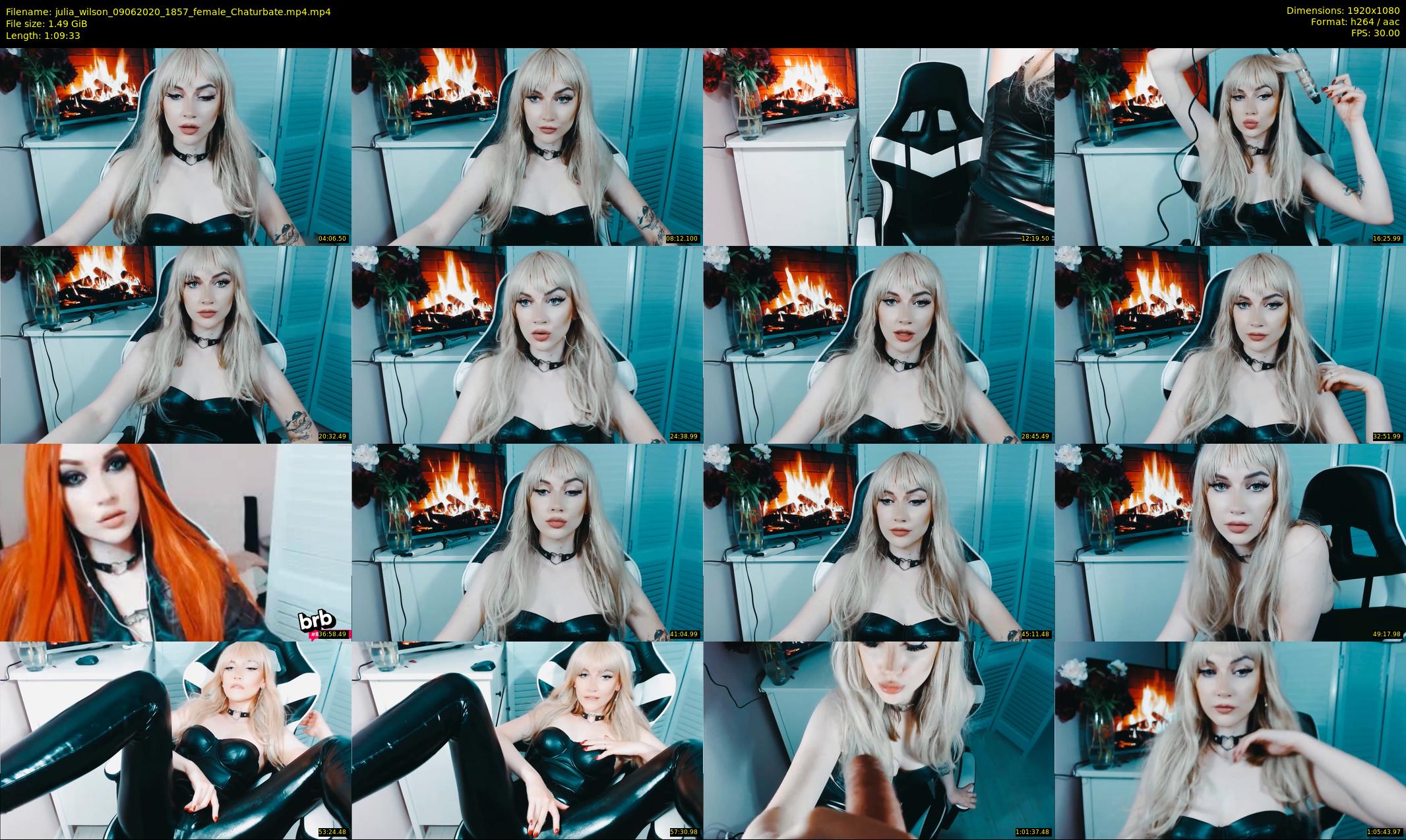 julia_wilson — 70 minute Chaturbate female cam show recording, 1080p, Jun 9, 2020