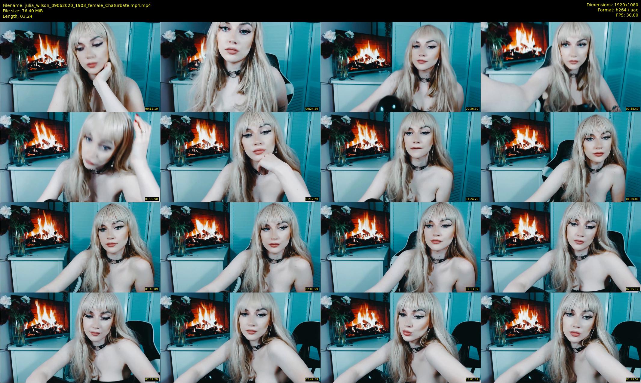 julia_wilson — 4 minute Chaturbate female cam show recording, 1080p, Jun 9, 2020