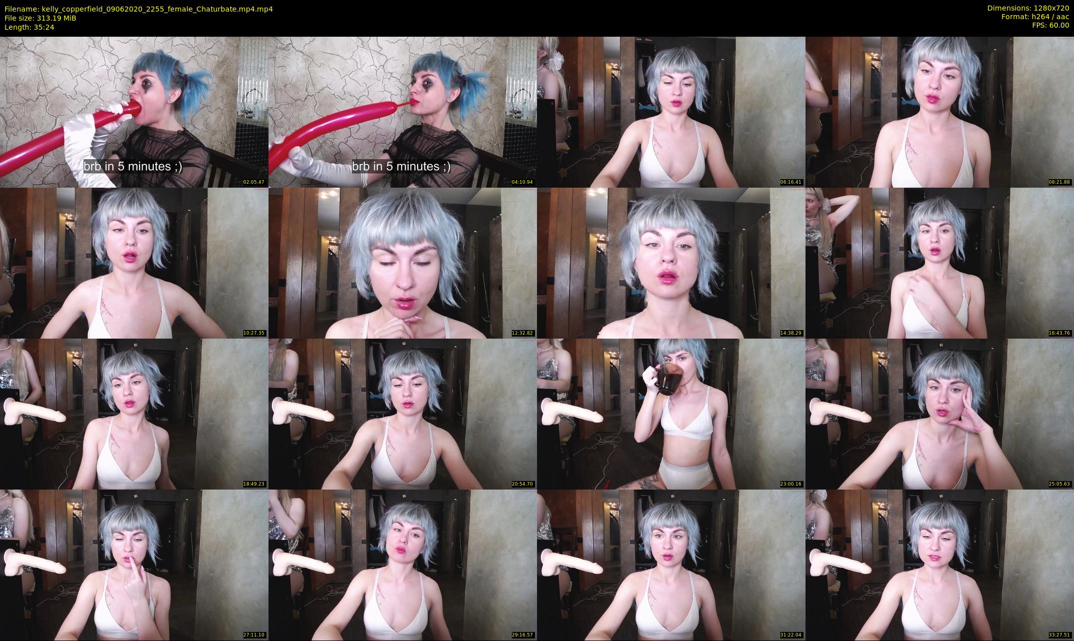 kelly_copperfield — 36 minute Chaturbate female cam show recording, 720p, Jun 9, 2020