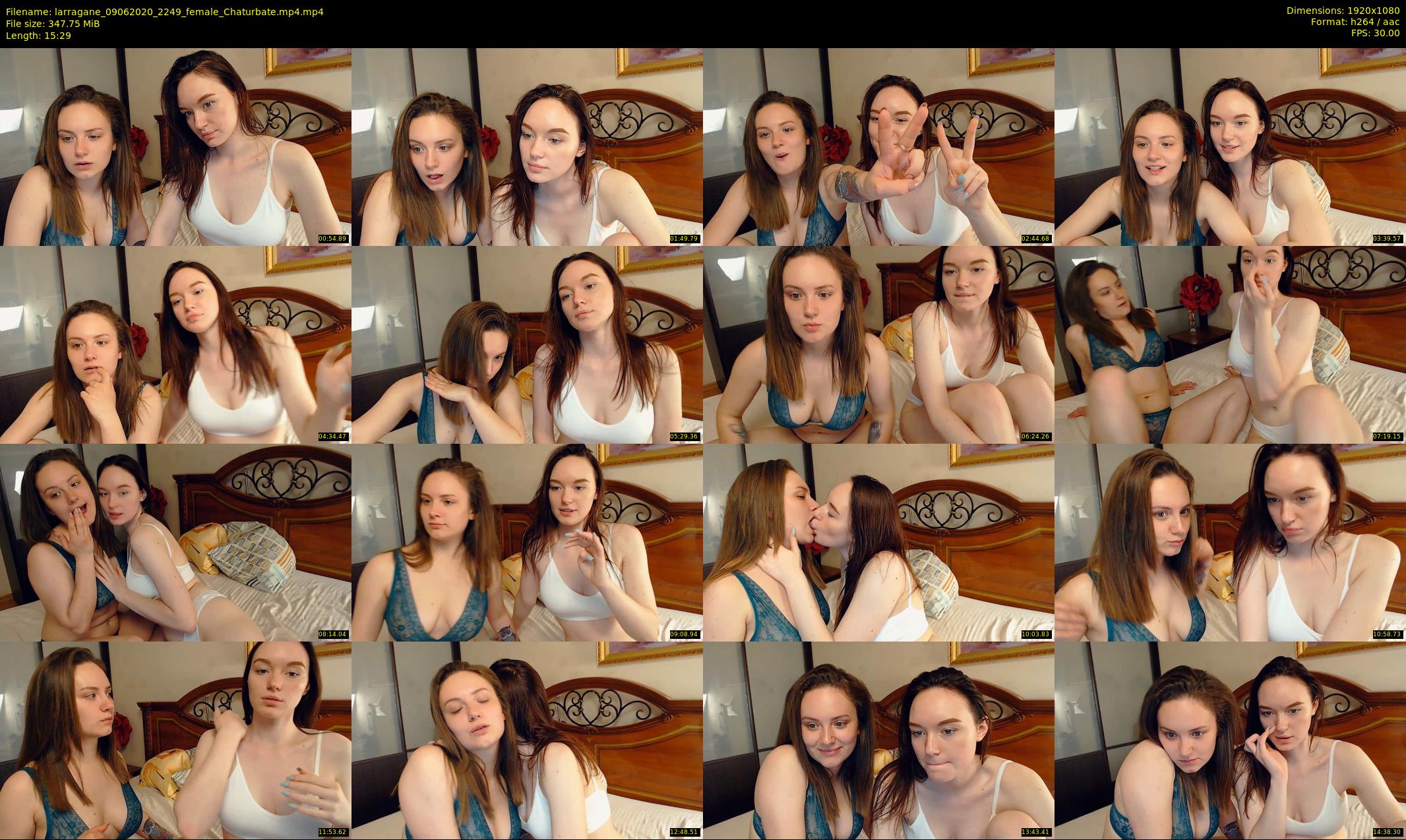 larragane — 16 minute Chaturbate couple cam show recording, 1080p, Jun 9, 2020