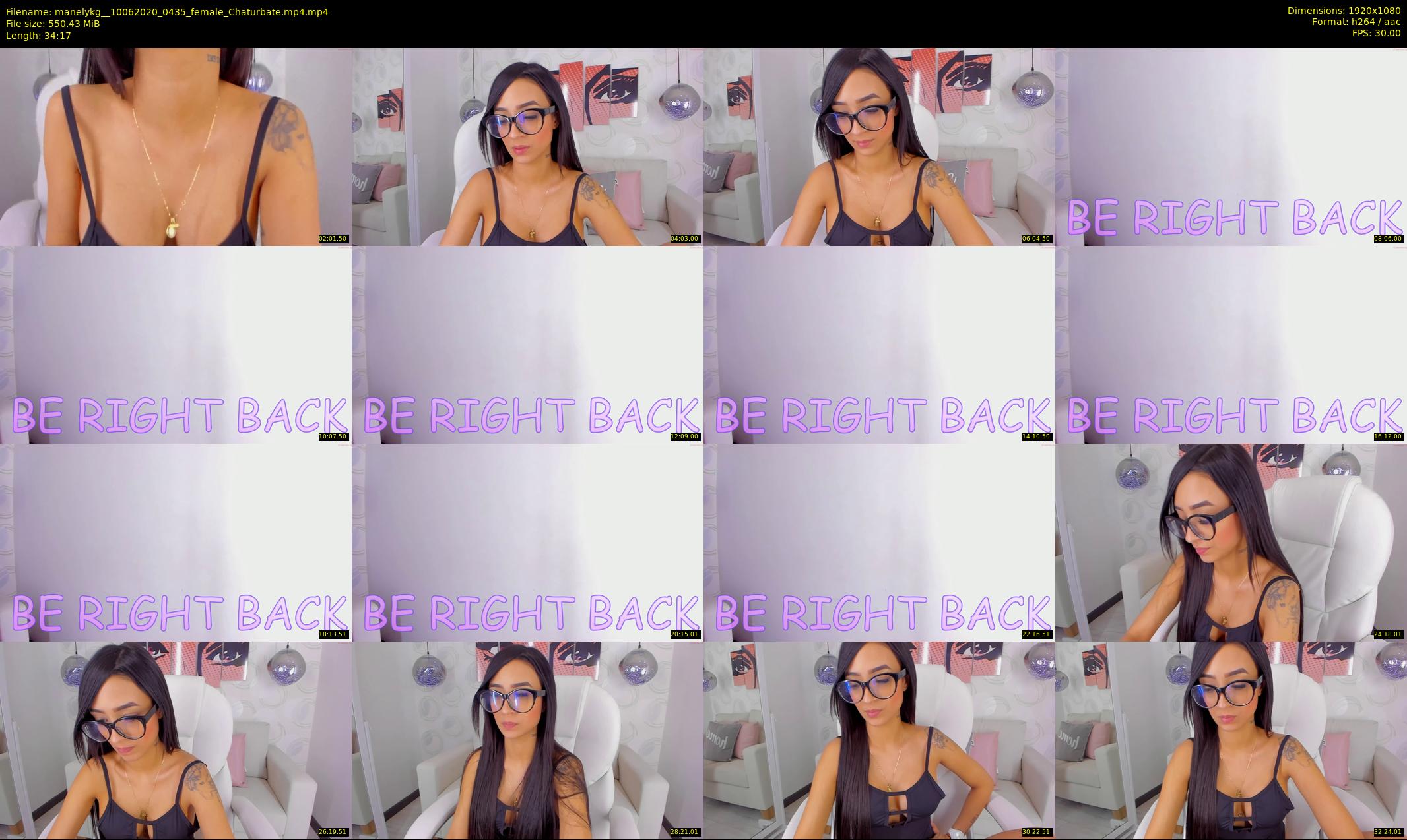 manelykg_ — 35 minute Chaturbate female cam show recording, 1080p, Jun 10, 2020
