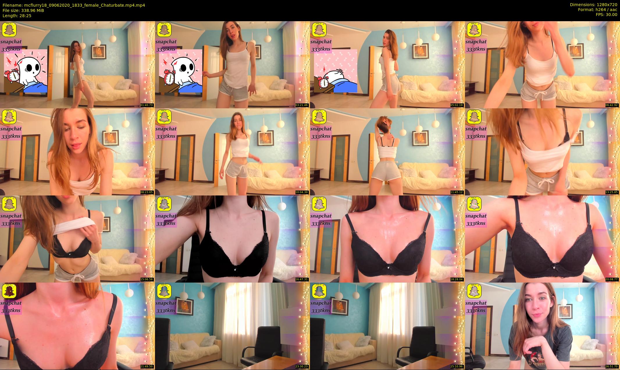 mcflurry18 — 29 minute Chaturbate female cam show recording, 720p, Jun 9, 2020