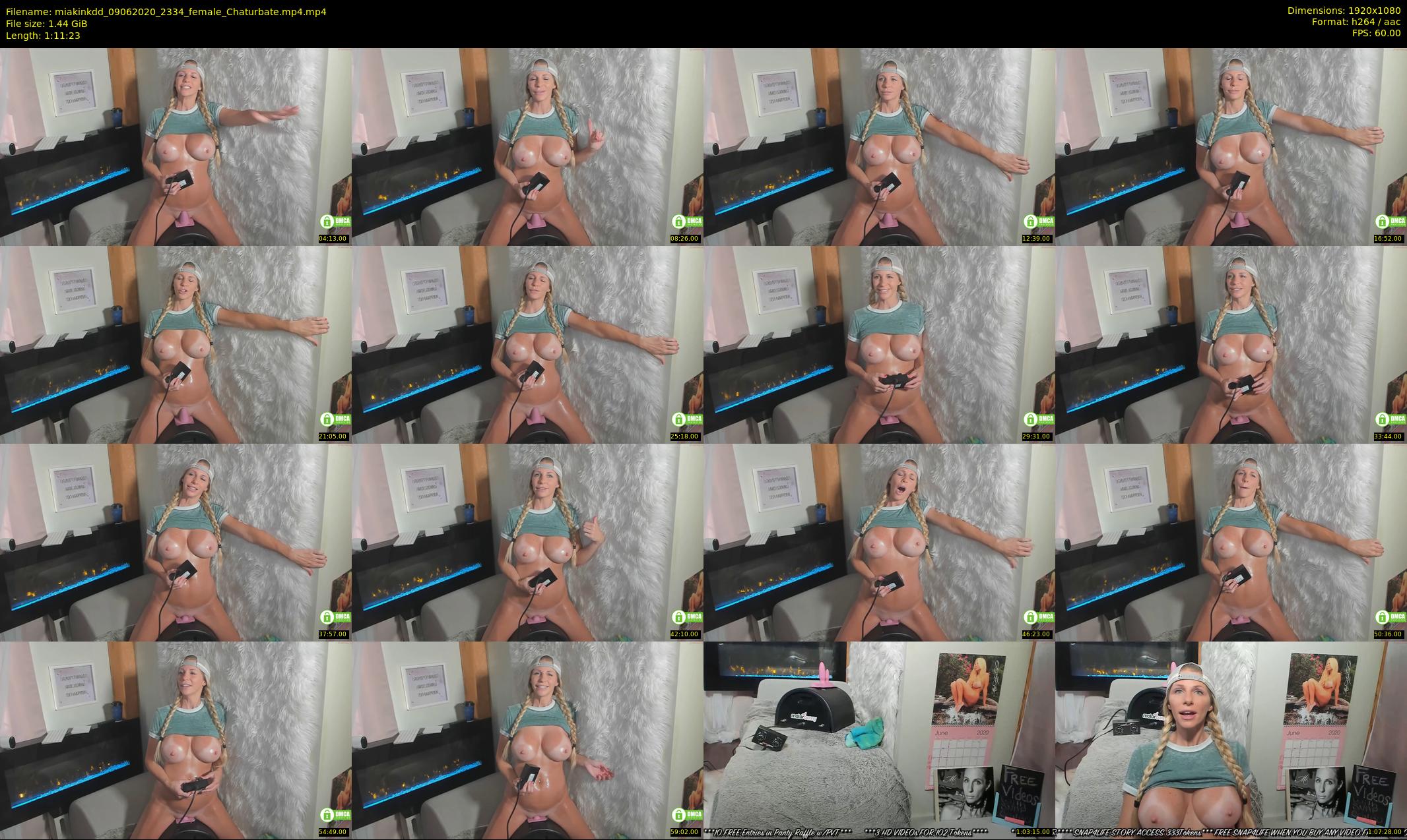 miakinkdd — 72 minute Chaturbate female cam show recording, 1080p, Jun 9, 2020