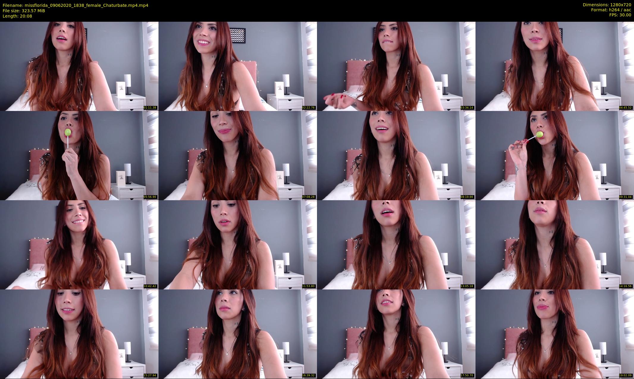 missflorida — 21 minute Chaturbate female cam show recording, 720p, Jun 9, 2020