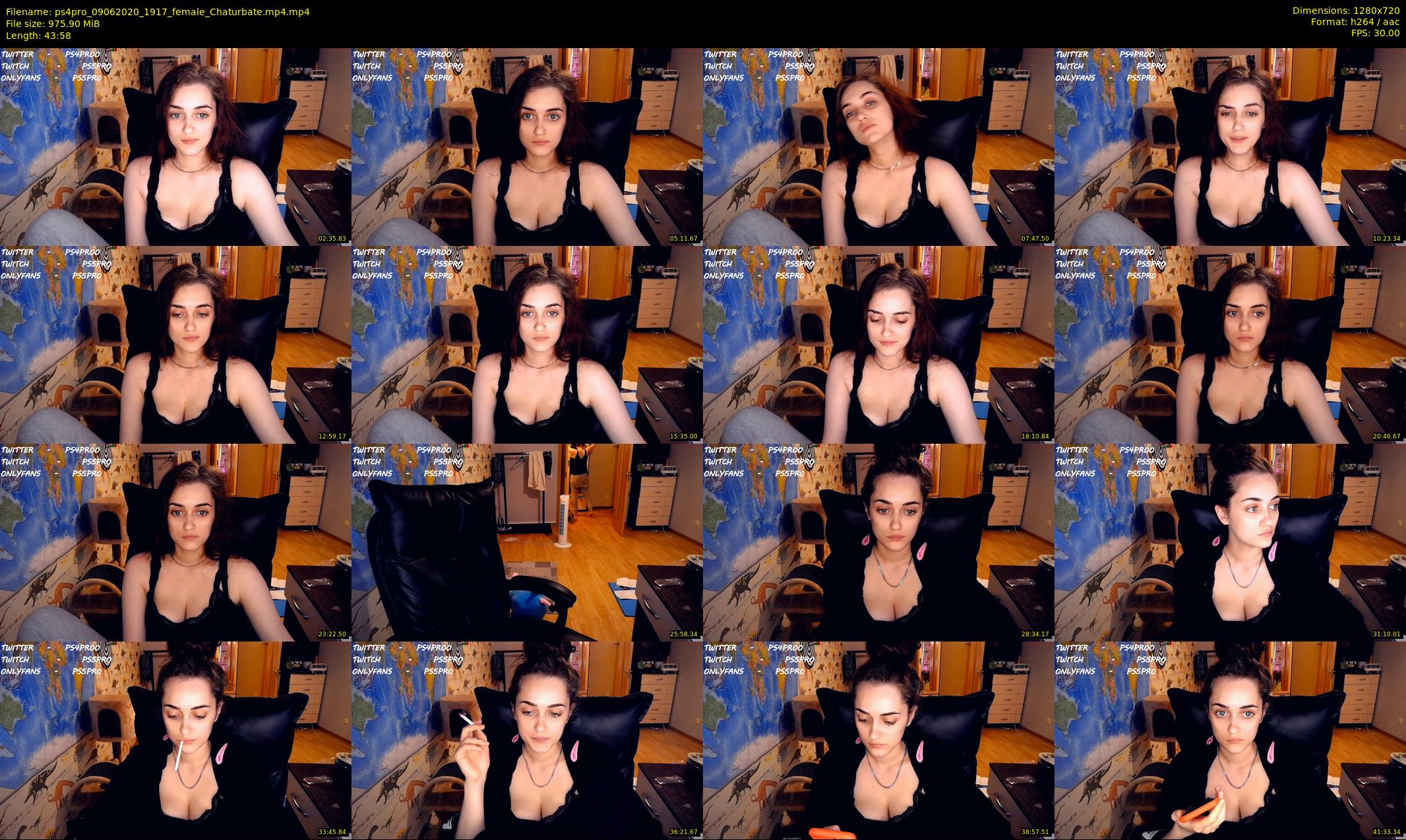 ps4pro — 44 minute Chaturbate female cam show recording, 720p, Jun 9, 2020