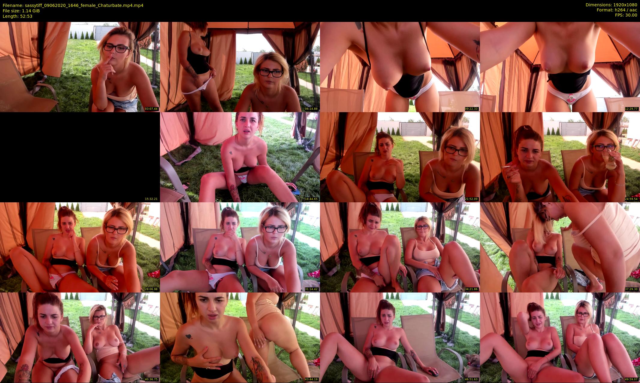 sassytiff — 53 minute Chaturbate couple cam show recording, 1080p, Jun 9, 2020