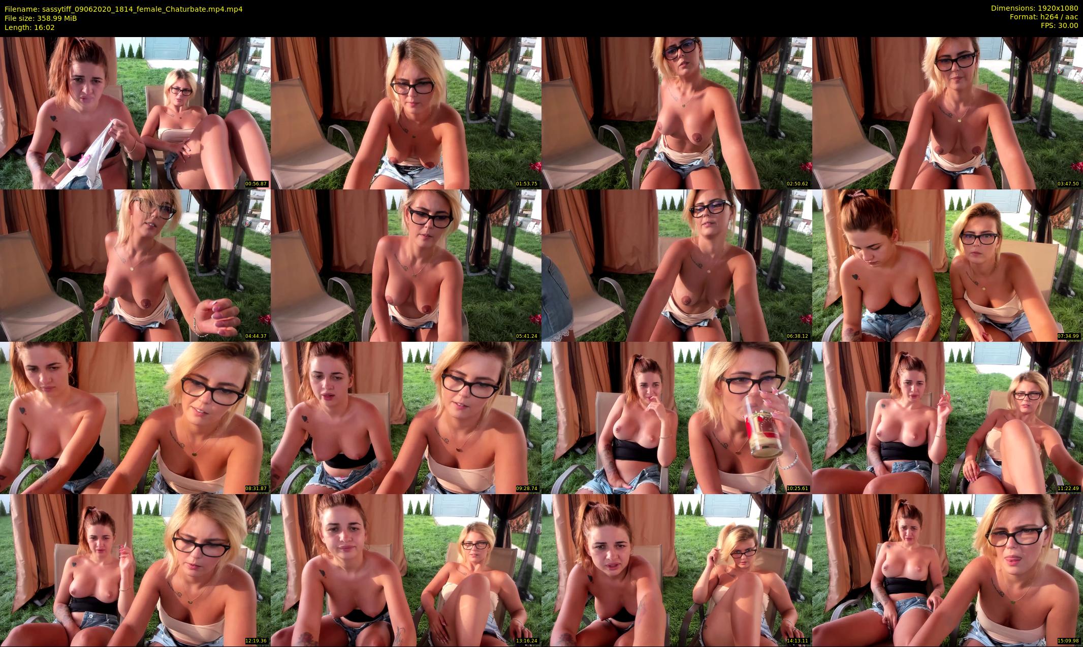 sassytiff — 17 minute Chaturbate couple cam show recording, 1080p, Jun 9, 2020