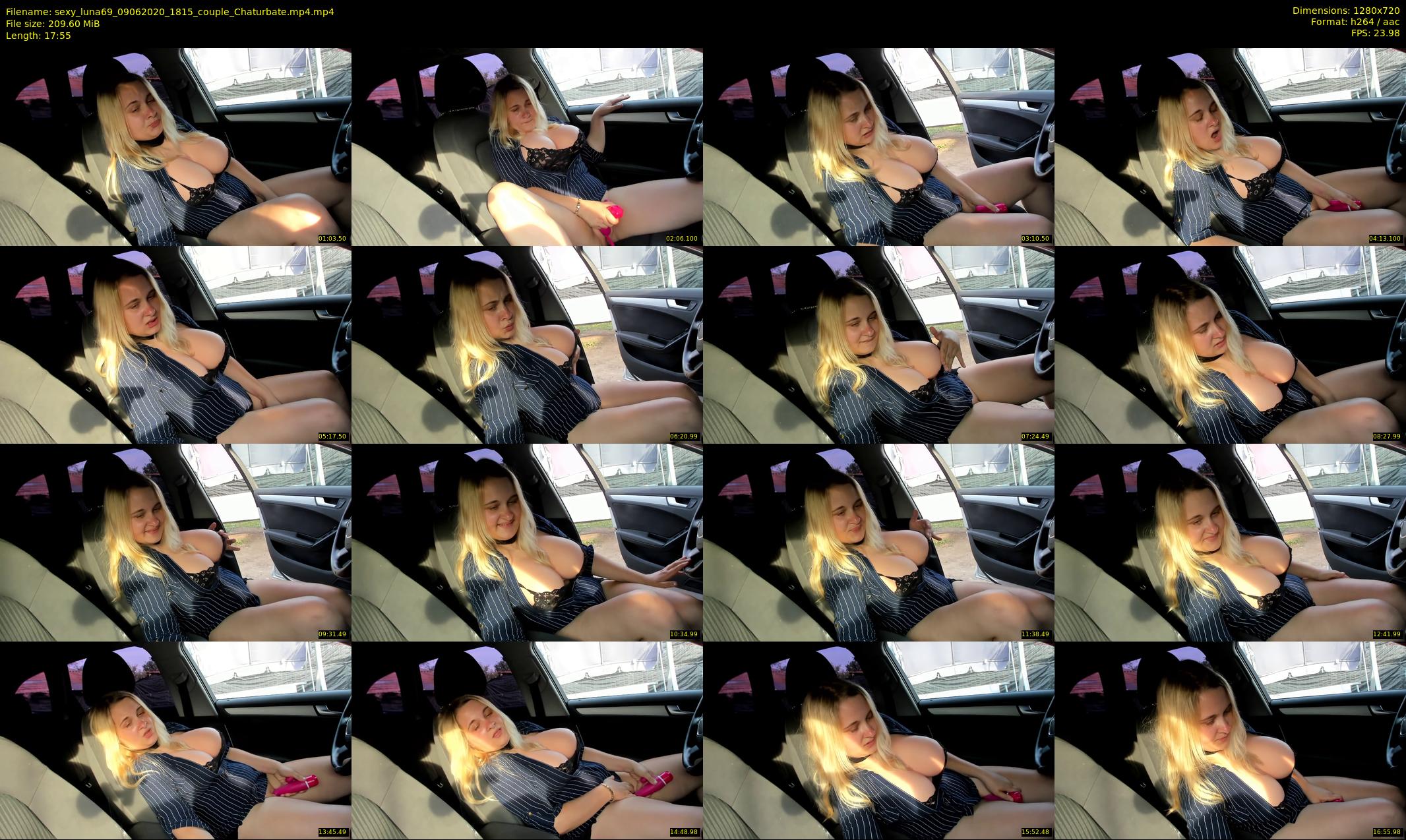 sexy_luna69 — 18 minute Chaturbate couple cam show recording, 720p, Jun 9, 2020