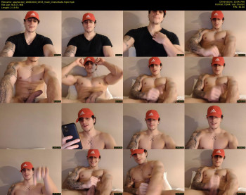 spartacozz — 140 minute Chaturbate male cam show recording, 720p, Jun 10, 2020