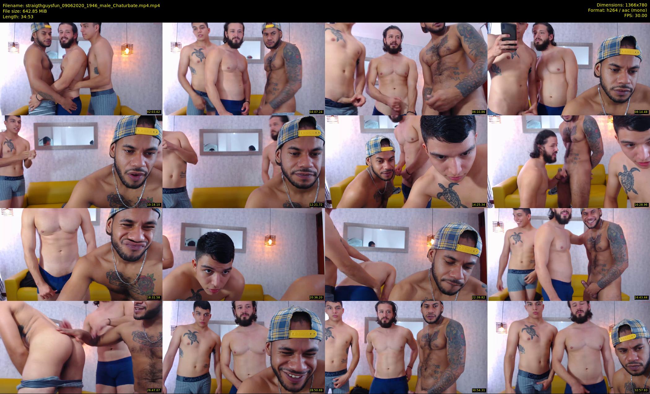 straigthguysfun — 35 minute Chaturbate male cam show recording, 720p, Jun 9, 2020