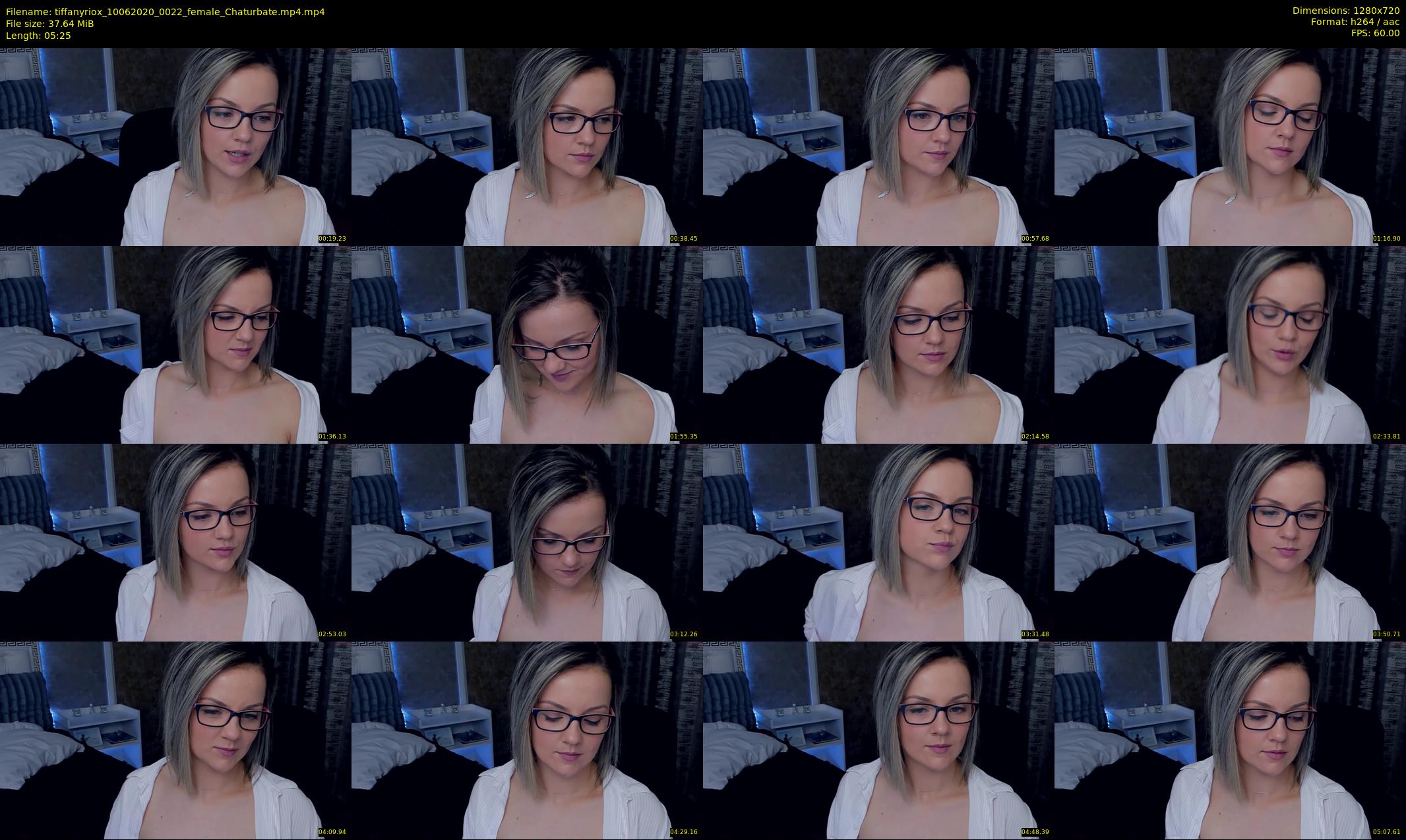 tiffanyriox — 6 minute Chaturbate female cam show recording, 720p, Jun 10, 2020