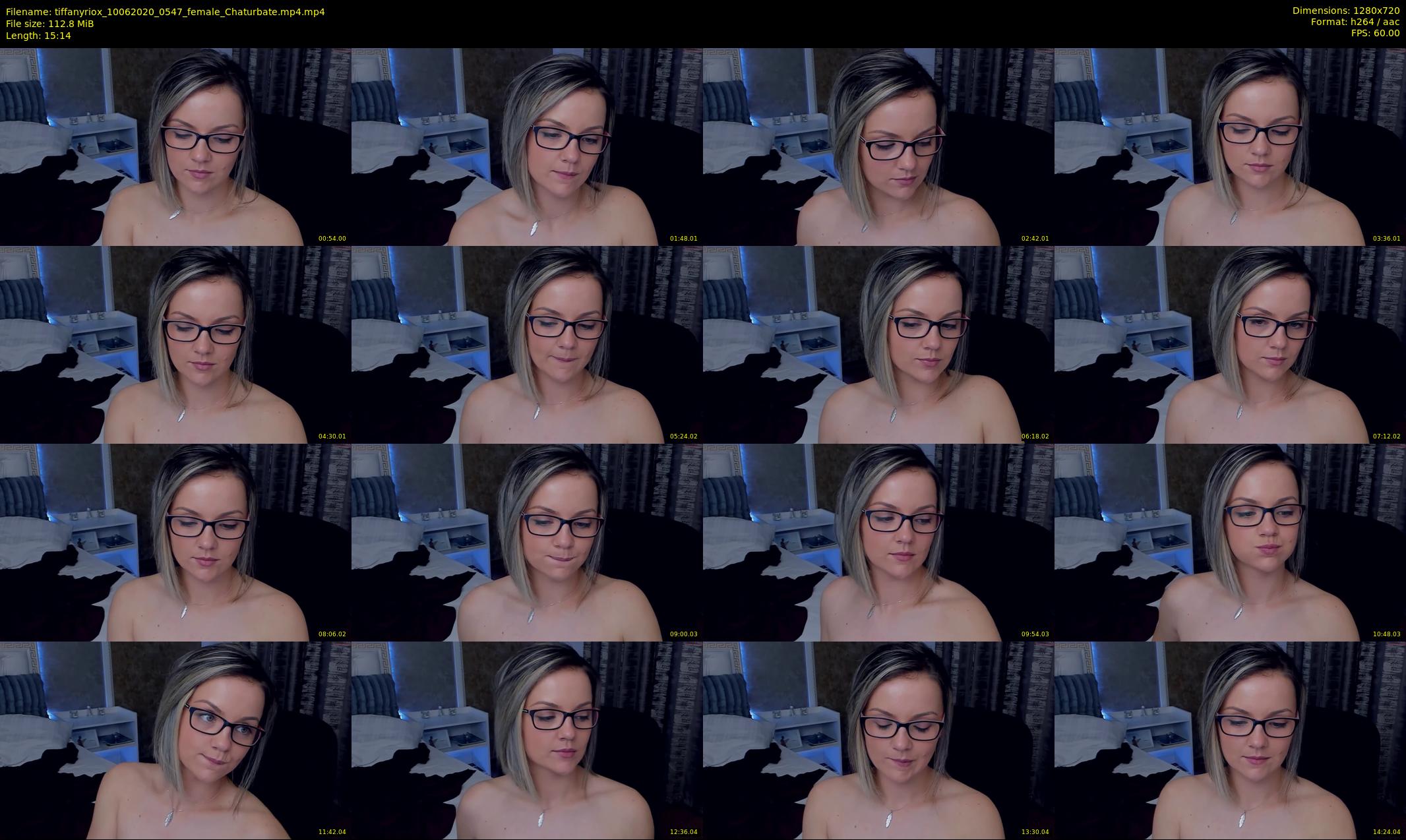 tiffanyriox — 16 minute Chaturbate female cam show recording, 720p, Jun 10, 2020
