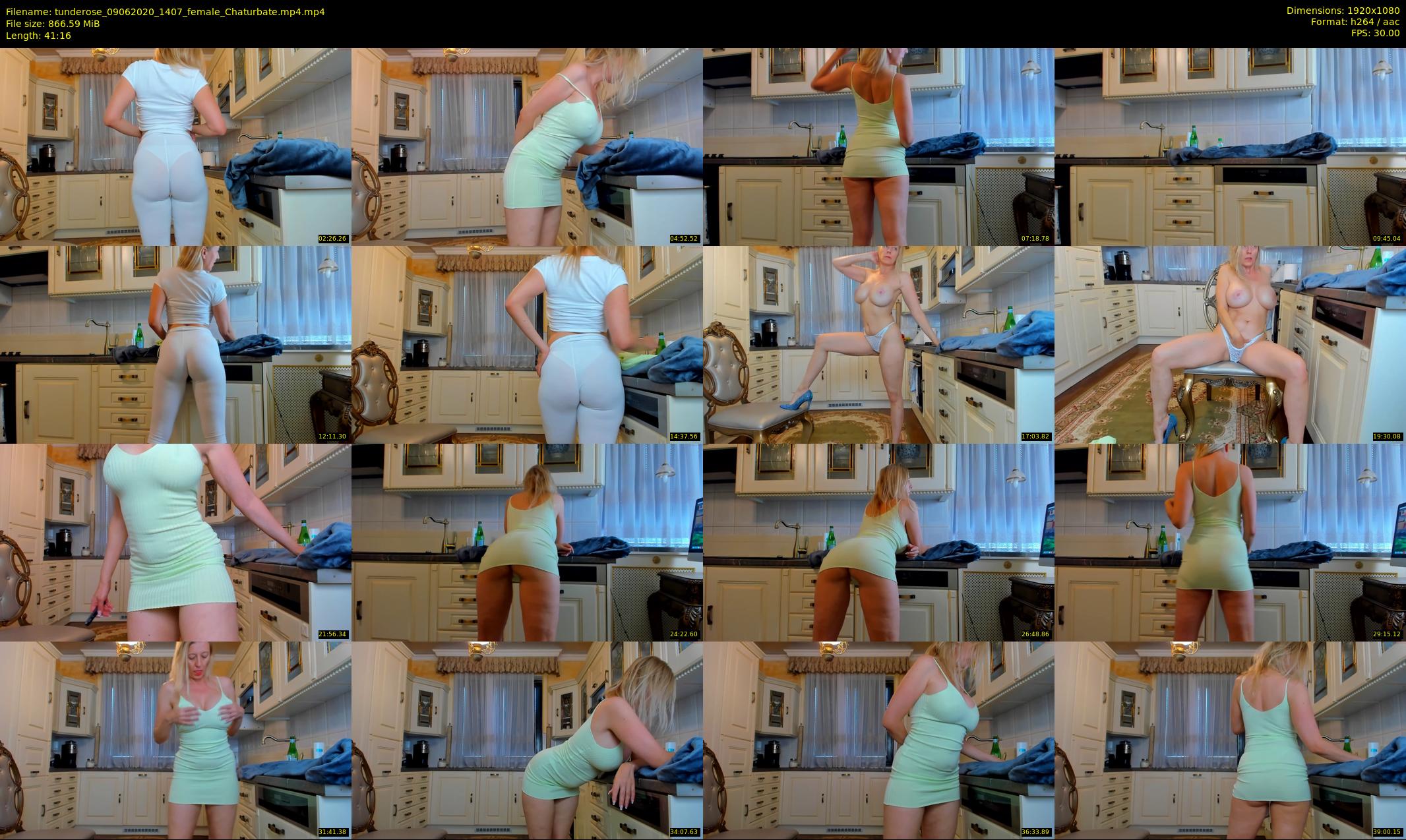 tunderose — 42 minute Chaturbate female cam show recording, 1080p, Jun 9, 2020