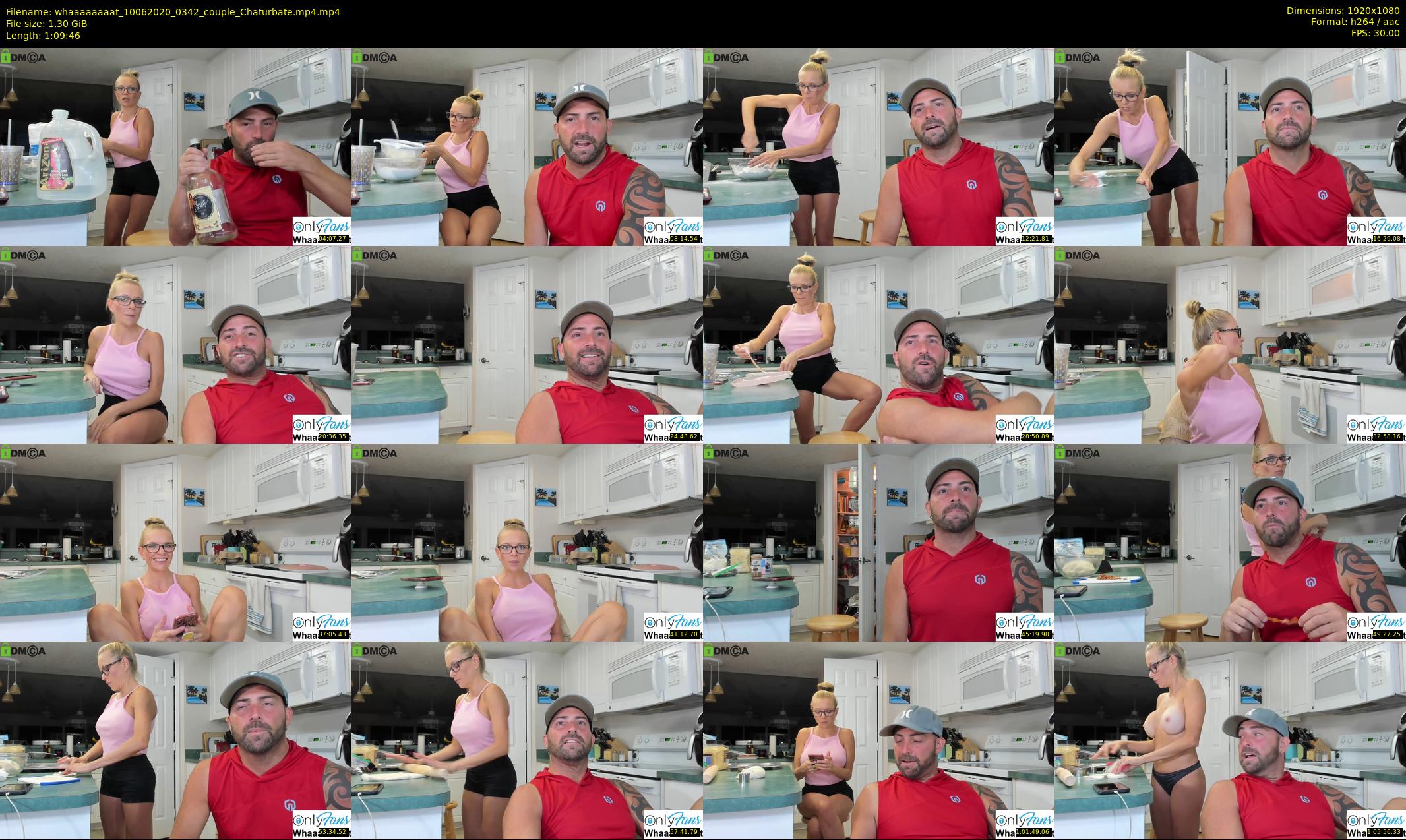 whaaaaaaaat — 70 minute Chaturbate couple cam show recording, 1080p, Jun 10, 2020