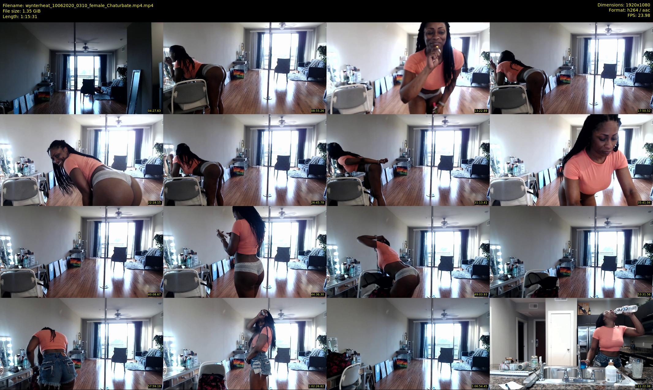 wynterheat — 76 minute Chaturbate female cam show recording, 1080p, Jun 10, 2020