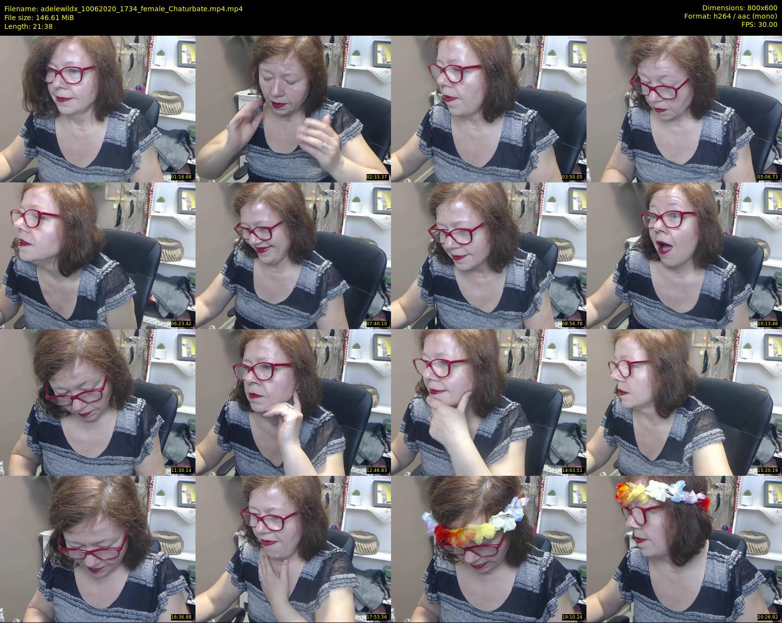 adelewildx — 22 minute Chaturbate female cam show recording, 480p, Jun 10, 2020