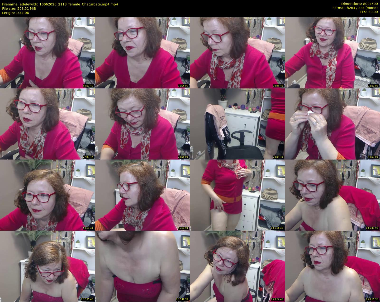 adelewildx — 95 minute Chaturbate female cam show recording, 480p, Jun 10, 2020