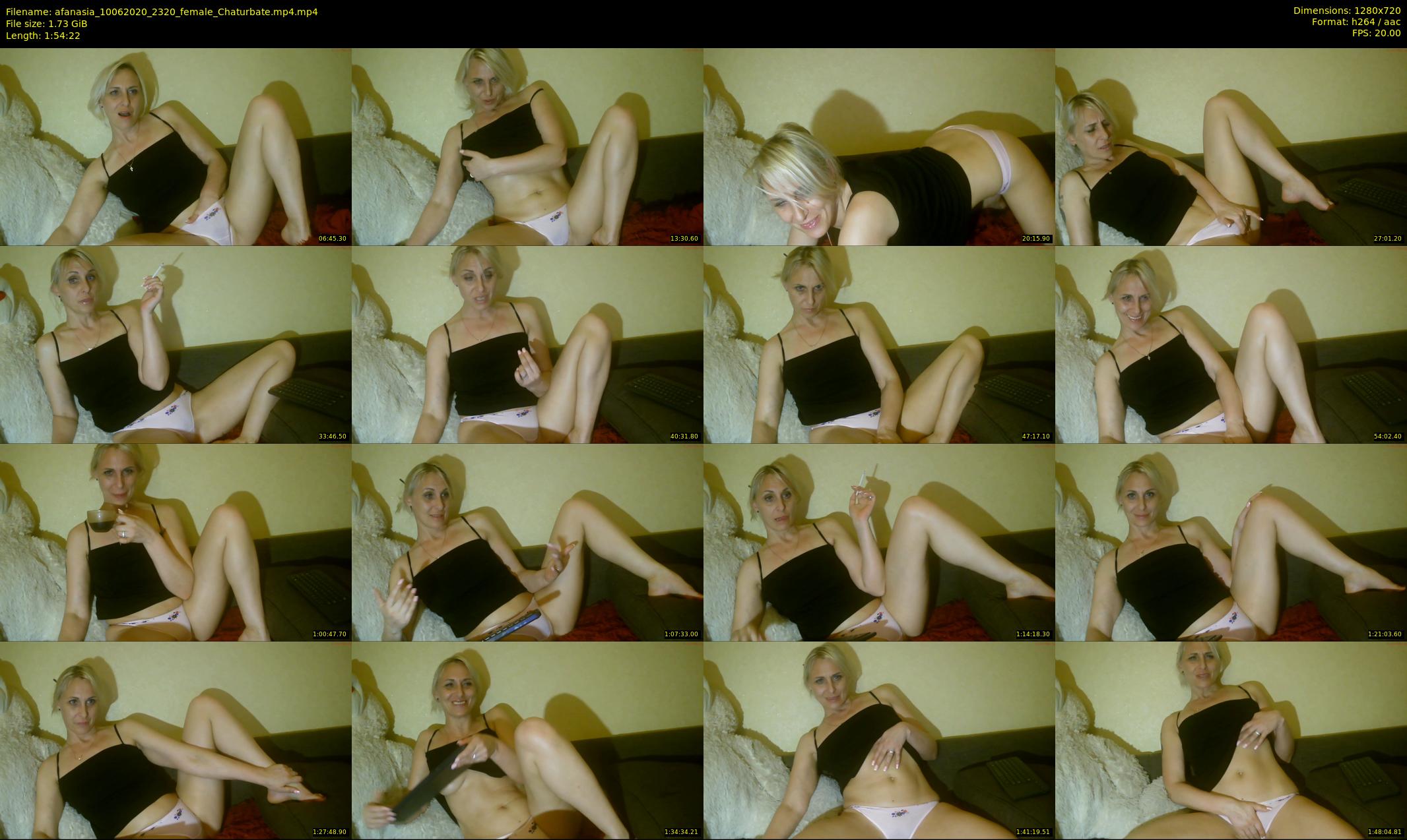 afanasia — 115 minute Chaturbate female cam show recording, 720p, Jun 10, 2020