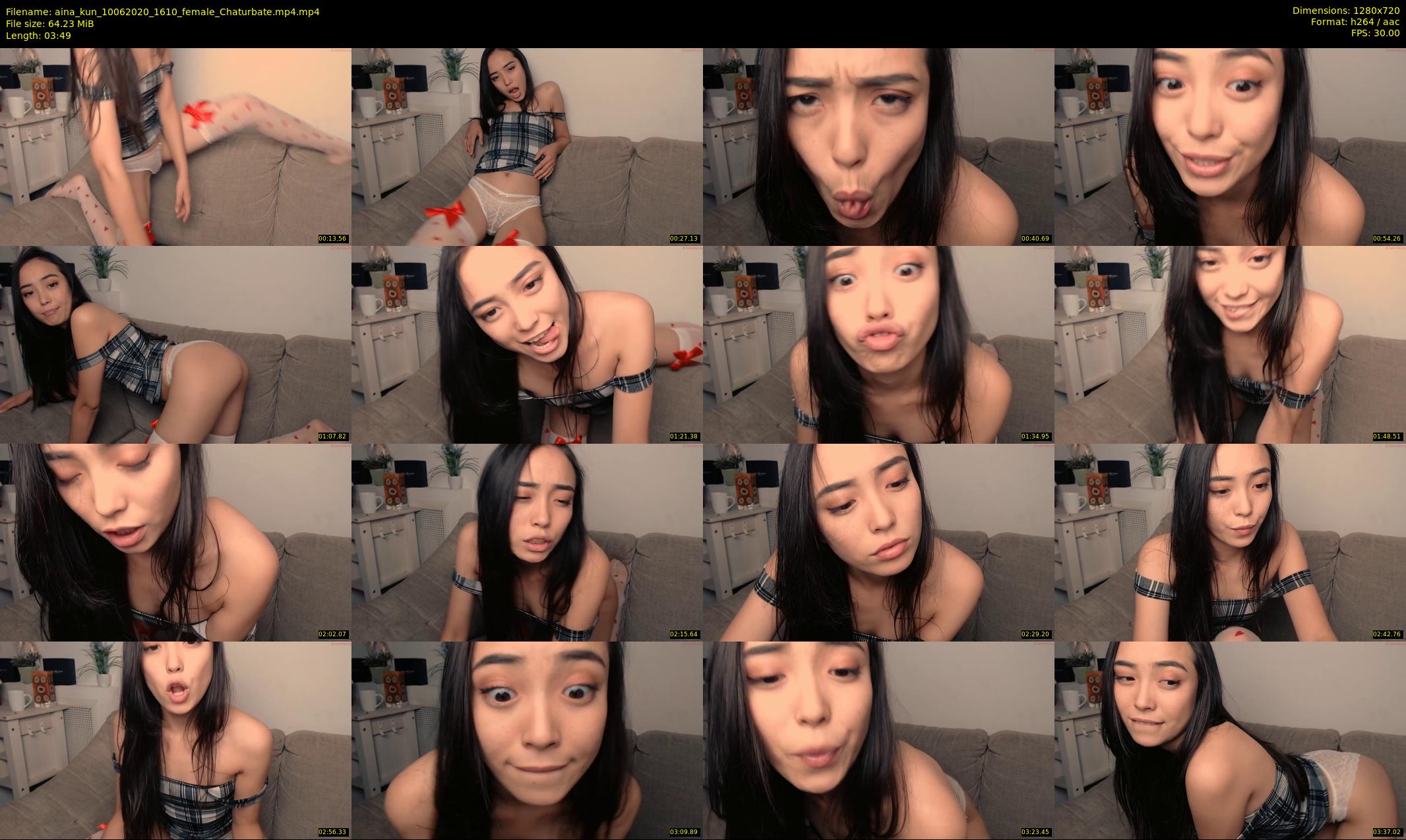 aina_kun — 4 minute Chaturbate female cam show recording, 720p, Jun 10, 2020