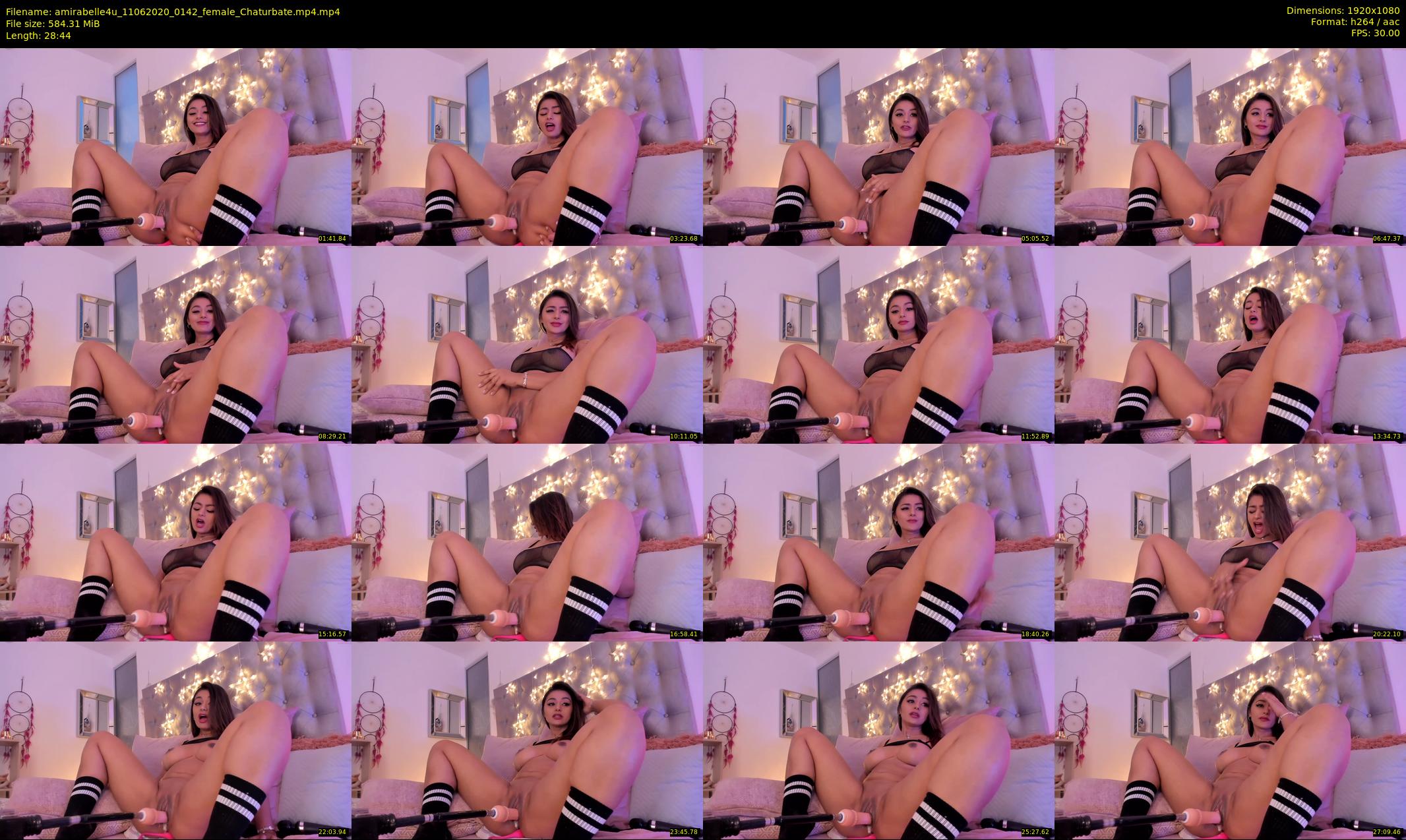 amirabelle4u — 29 minute Chaturbate female cam show recording, 1080p, Jun 11, 2020