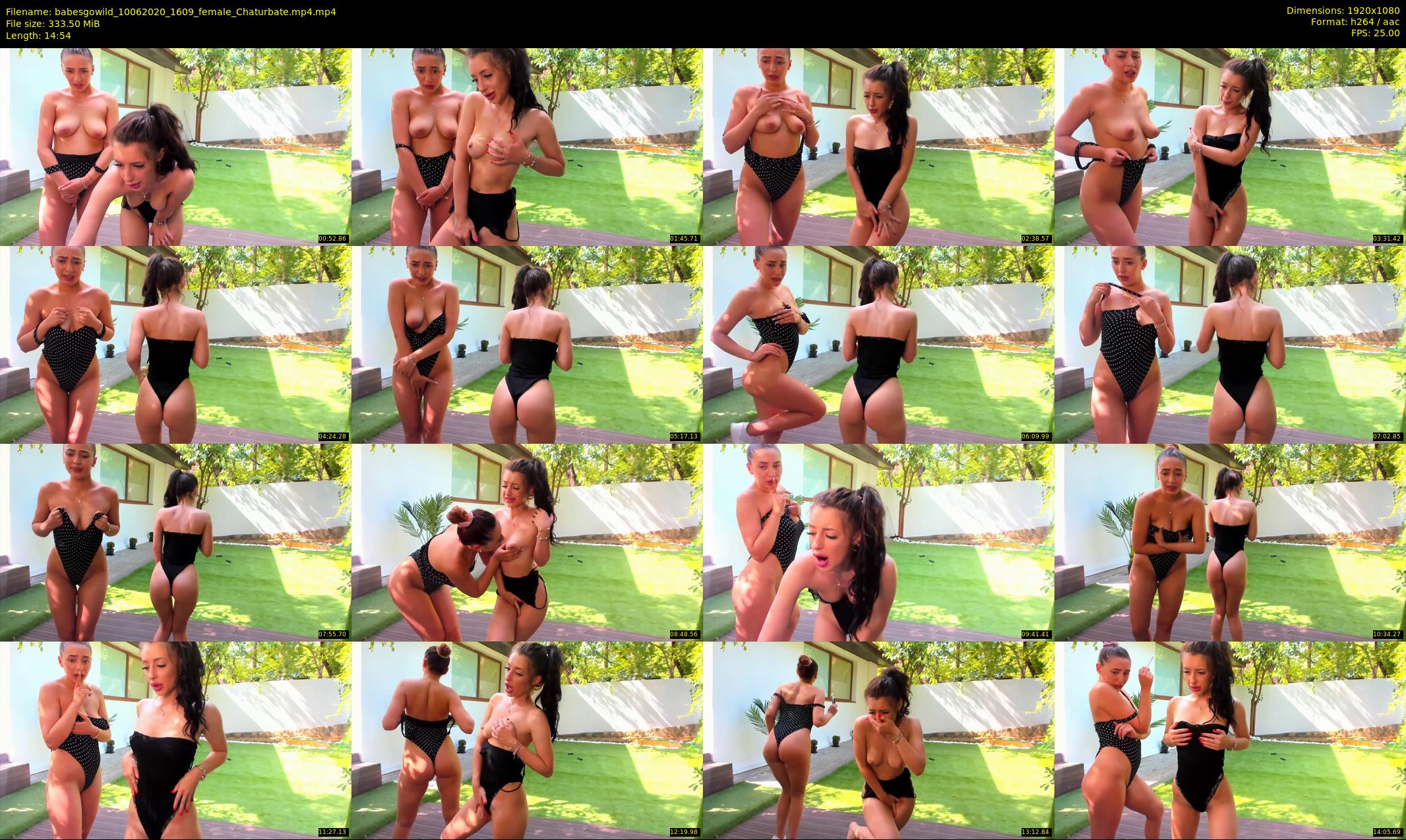 babesgowild — 15 minute Chaturbate couple cam show recording, 1080p, Jun 10, 2020