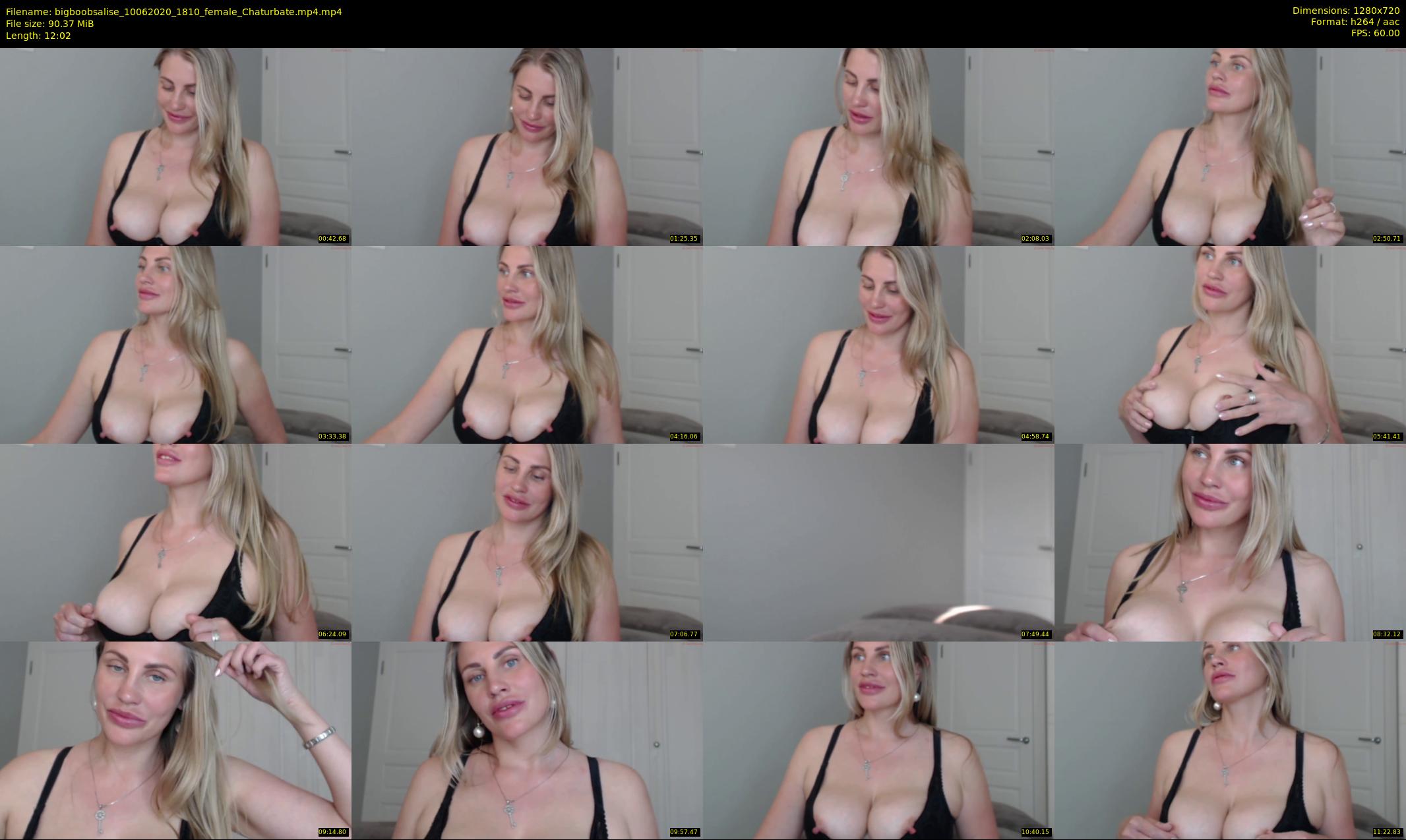 bigboobsalise — 13 minute Chaturbate female cam show recording, 720p, Jun 10, 2020