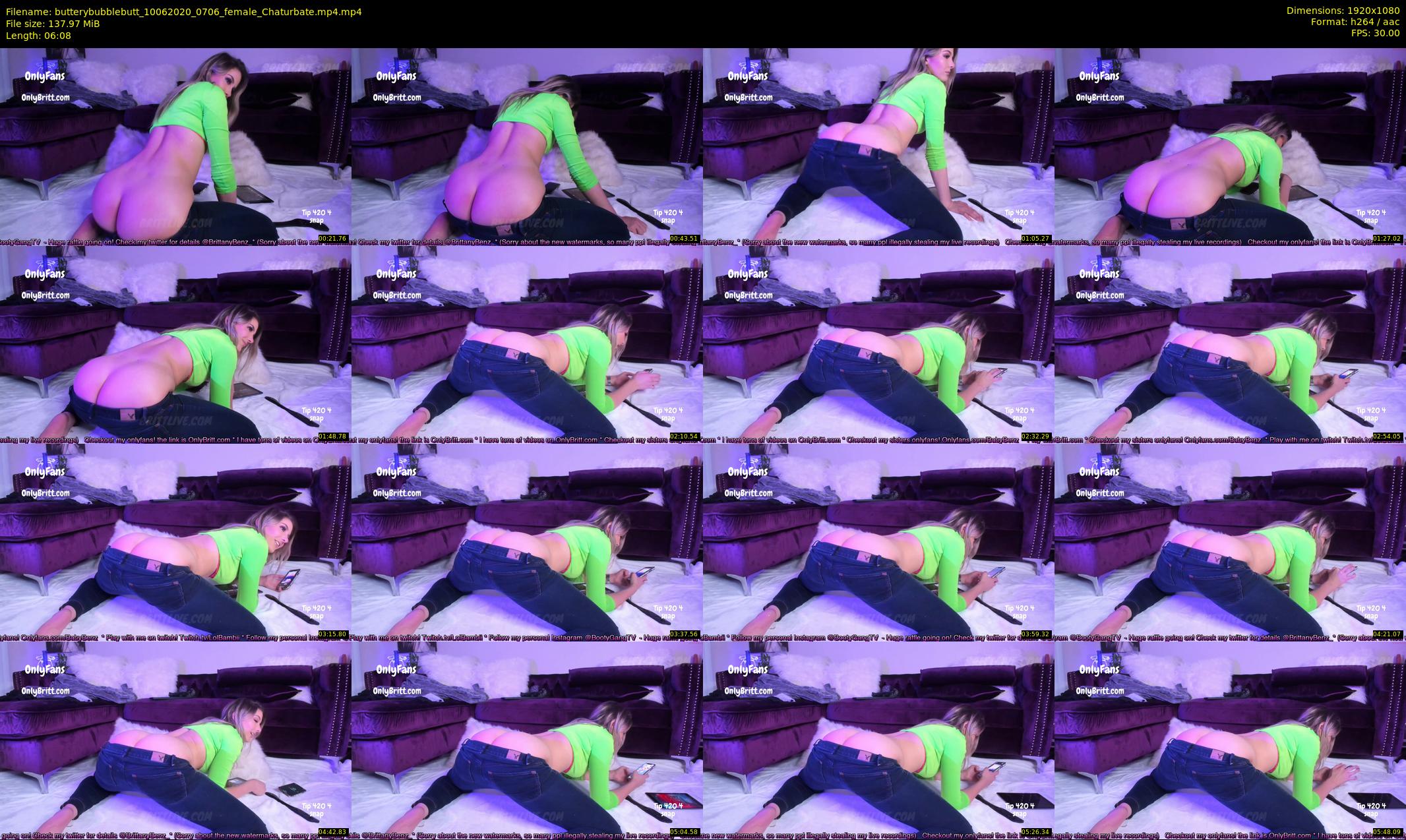 butterybubblebutt — 7 minute Chaturbate couple cam show recording, 1080p, Jun 10, 2020