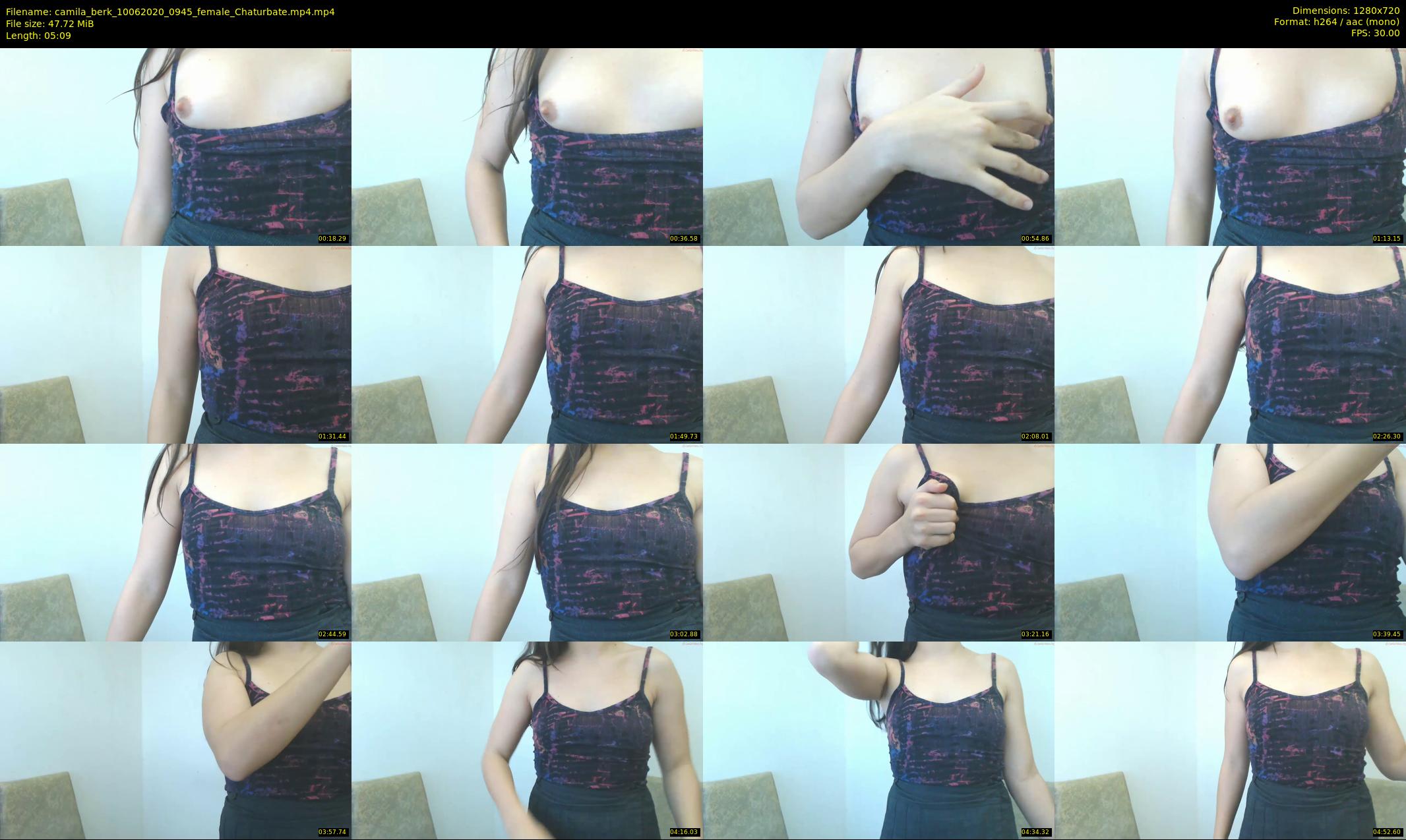 camila_berk — 6 minute Chaturbate female cam show recording, 720p, Jun 10, 2020