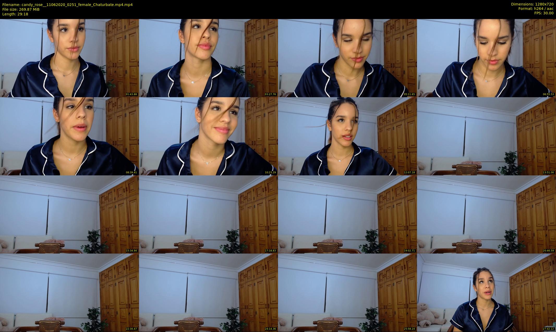 candy_rose_ — 30 minute Chaturbate female cam show recording, 720p, Jun 11, 2020
