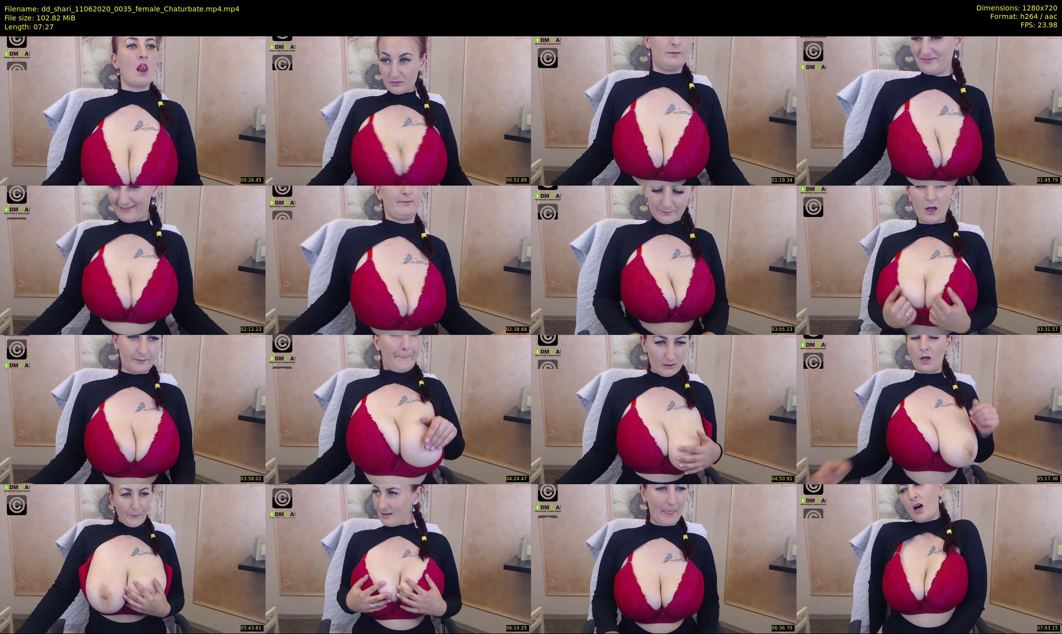 dd_shari — 8 minute Chaturbate female cam show recording, 720p, Jun 11, 2020