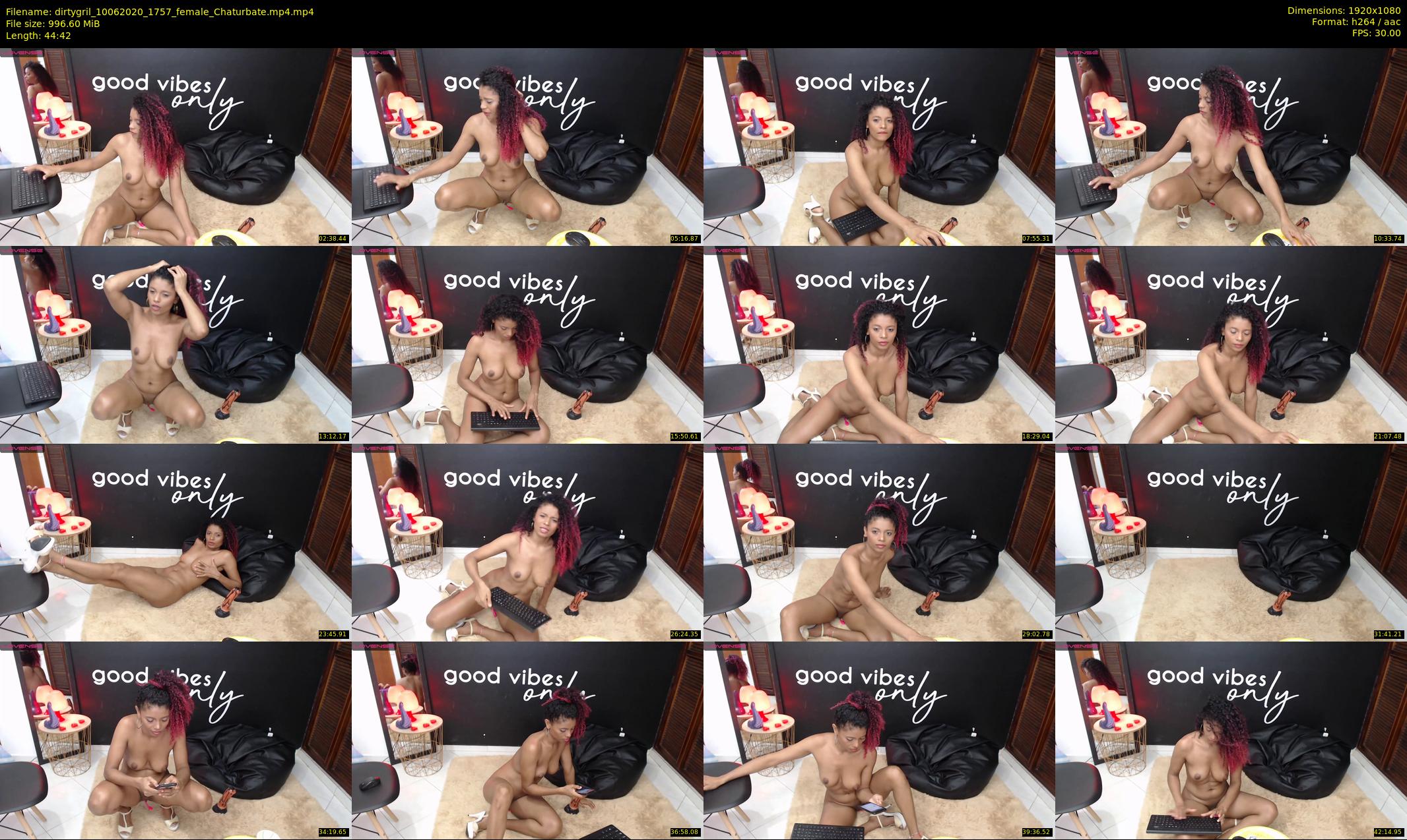 dirtygril — 45 minute Chaturbate female cam show recording, 1080p, Jun 10, 2020