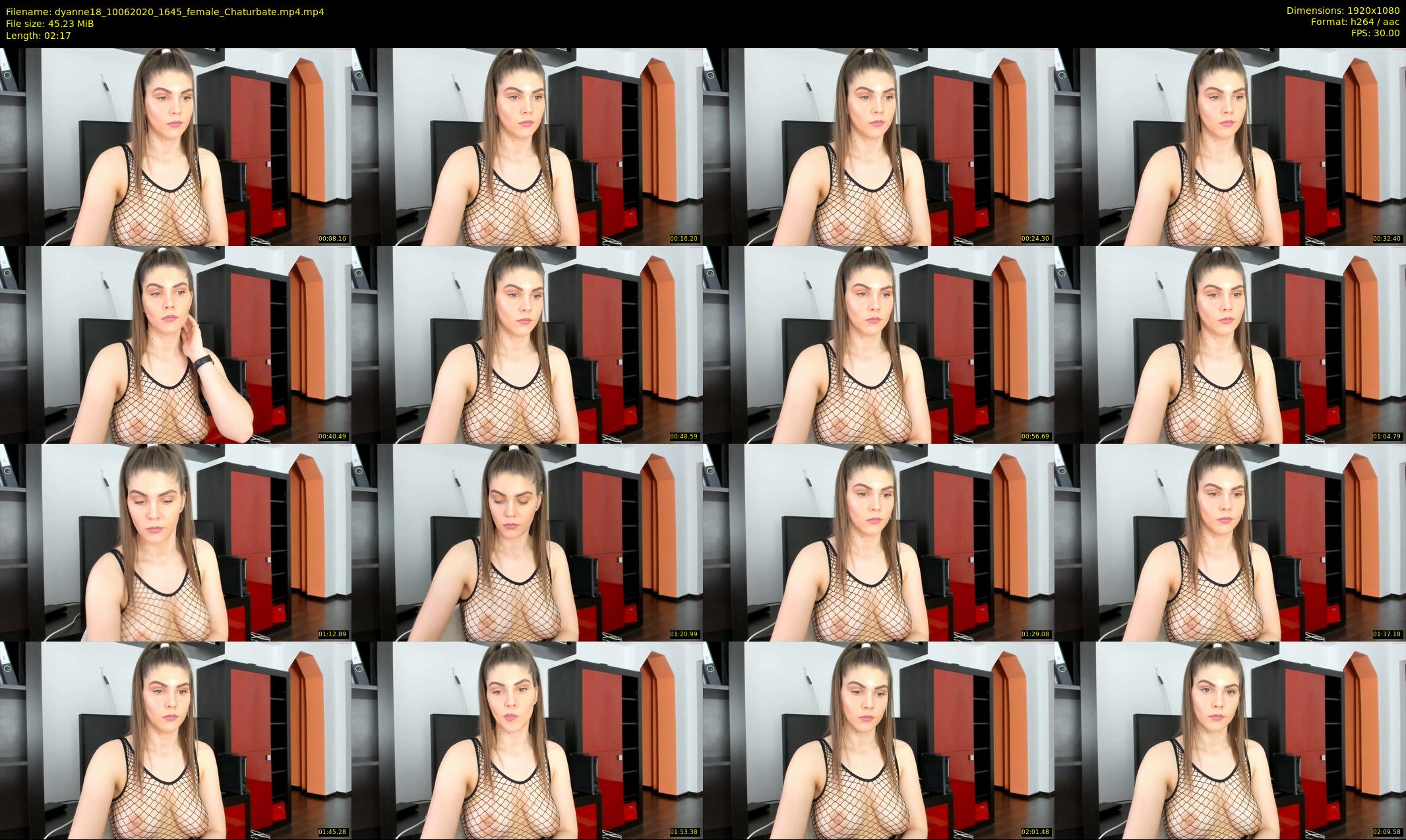 dyanne18 — 3 minute Chaturbate female cam show recording, 1080p, Jun 10, 2020