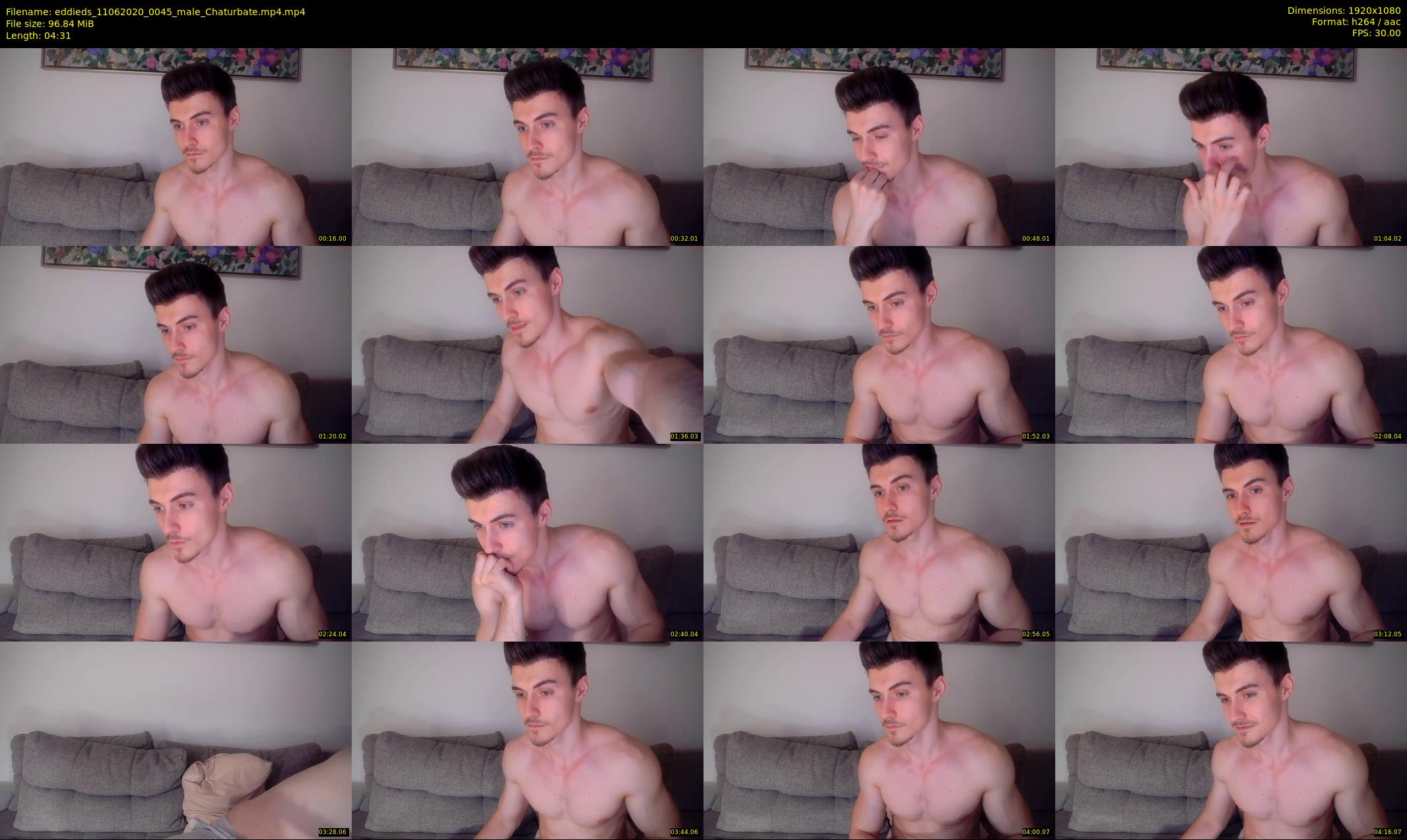 eddieds — 5 minute Chaturbate male cam show recording, 1080p, Jun 11, 2020