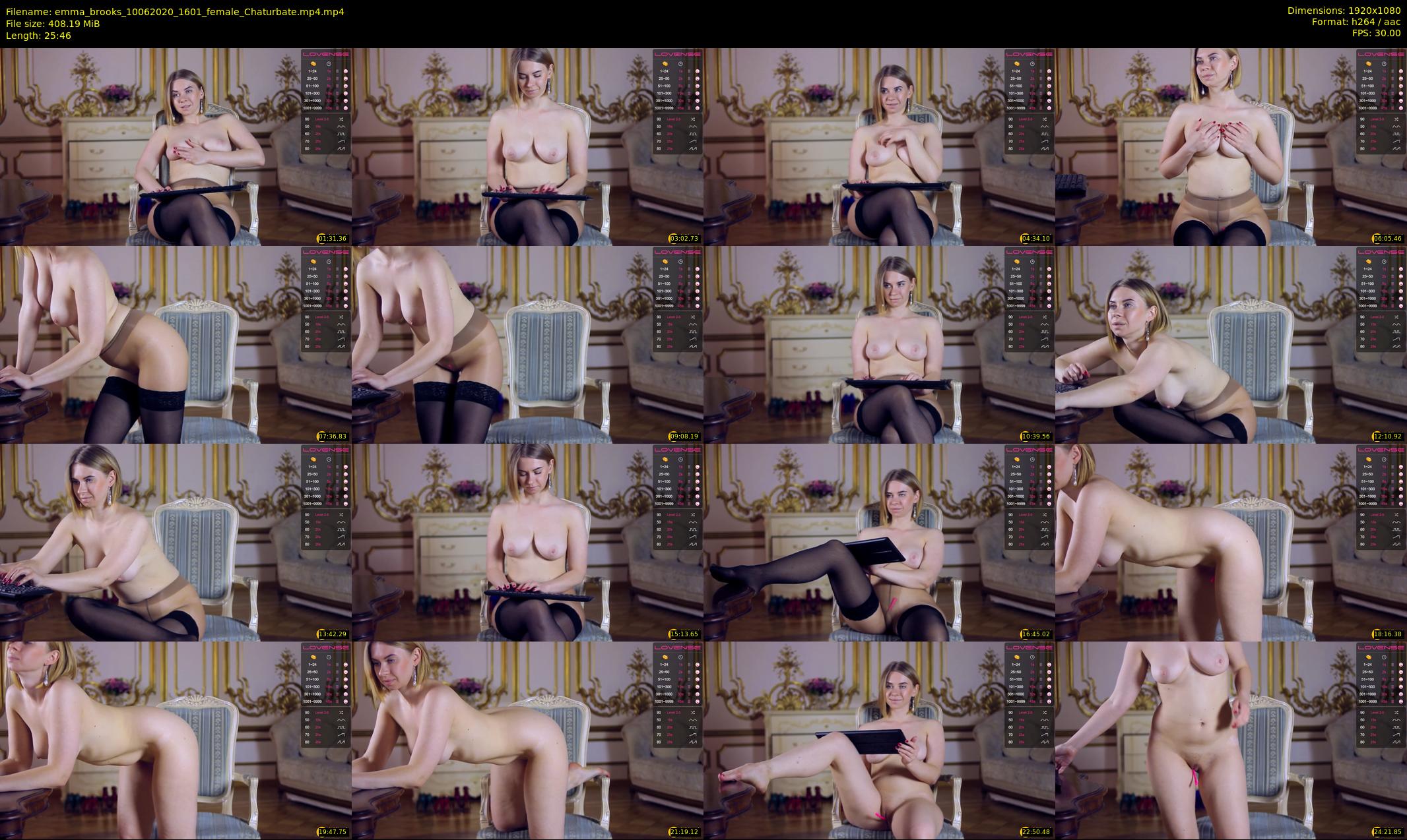 emma_brooks — 26 minute Chaturbate female cam show recording, 1080p, Jun 10, 2020