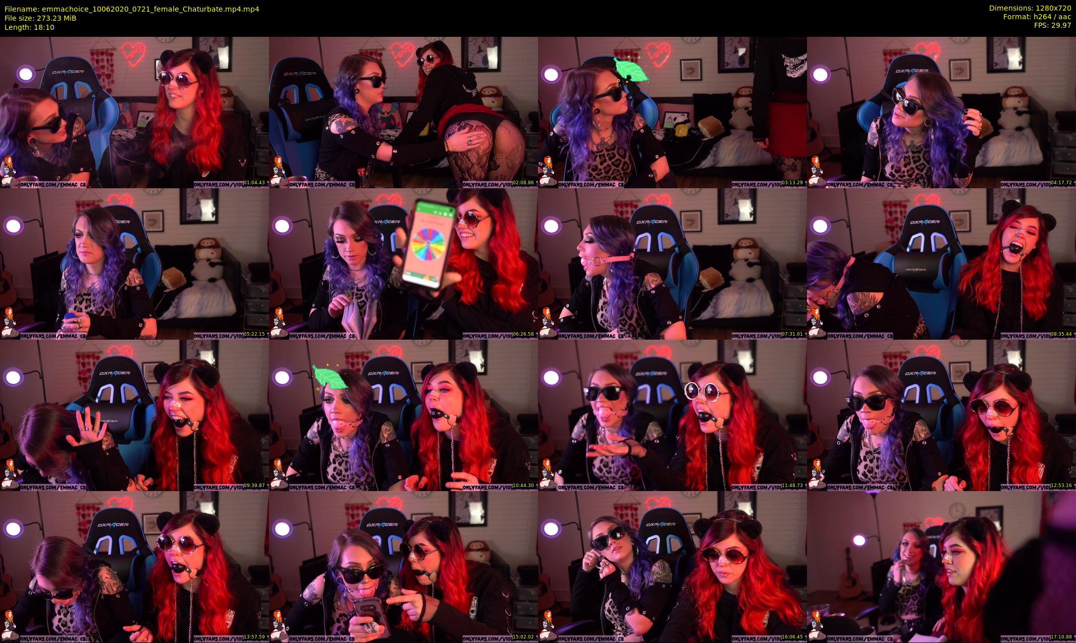 emmachoice — 19 minute Chaturbate female cam show recording, 720p, Jun 10, 2020