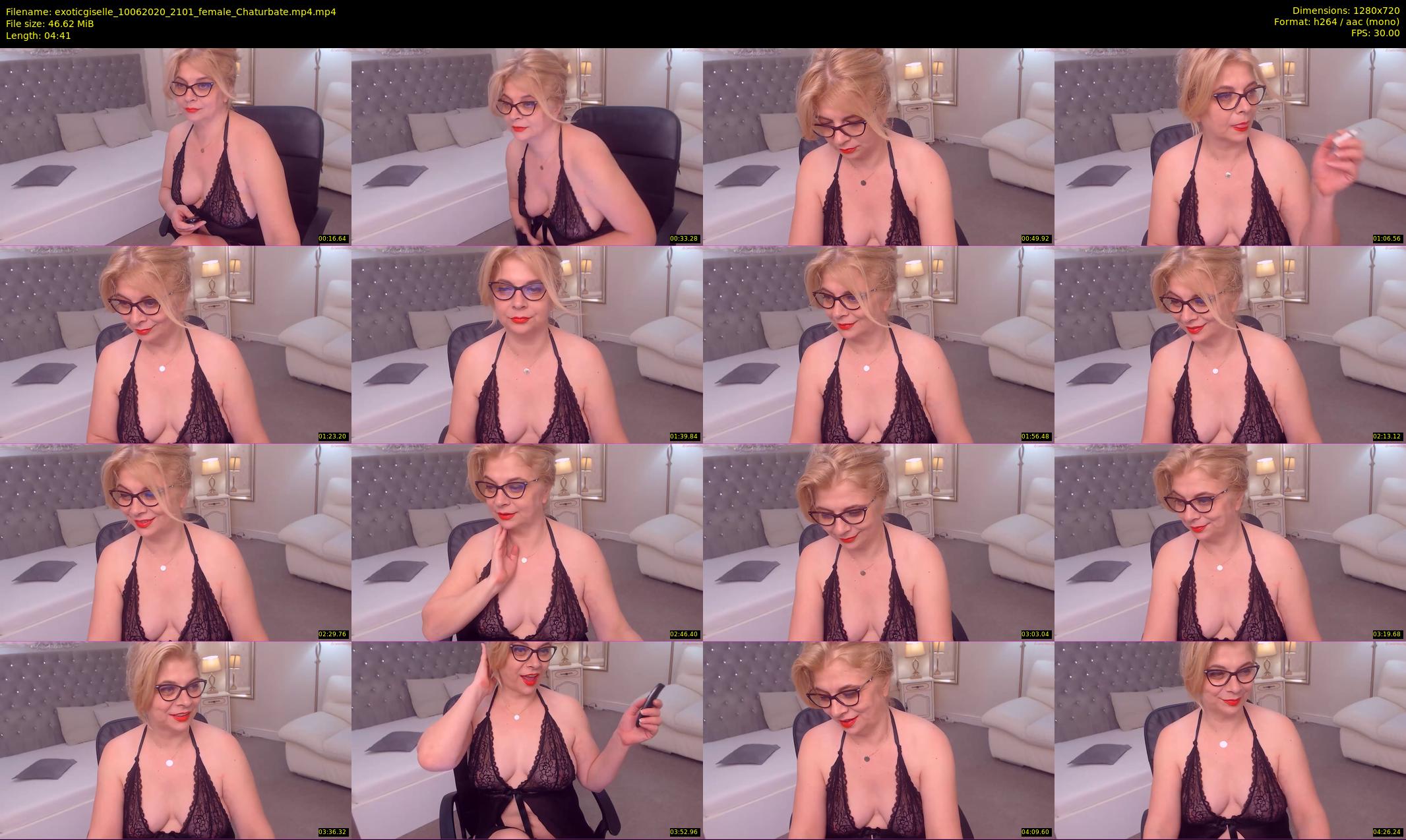 exoticgiselle — 5 minute Chaturbate female cam show recording, 720p, Jun 10, 2020