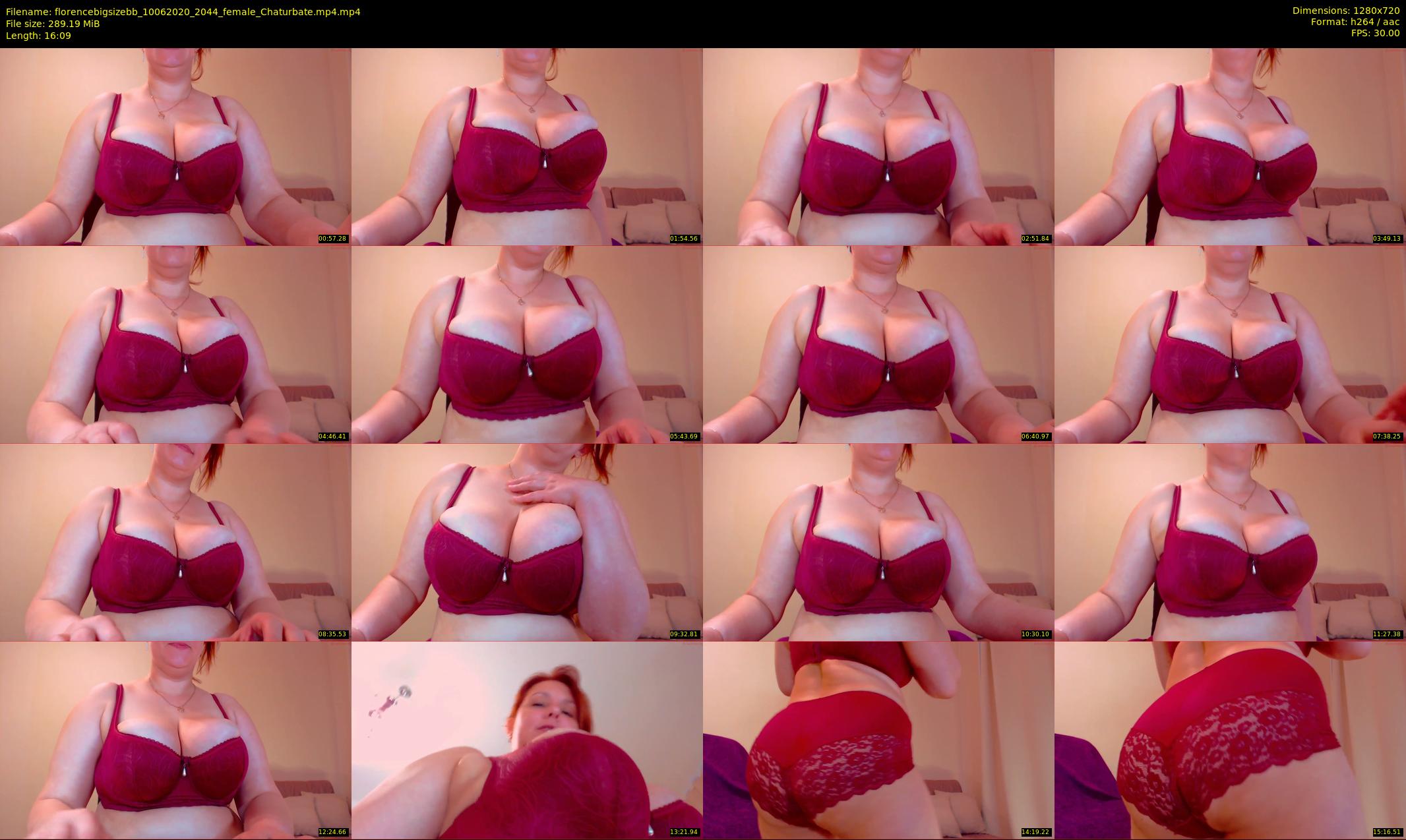 florencebigsizebb — 17 minute Chaturbate female cam show recording, 720p, Jun 10, 2020